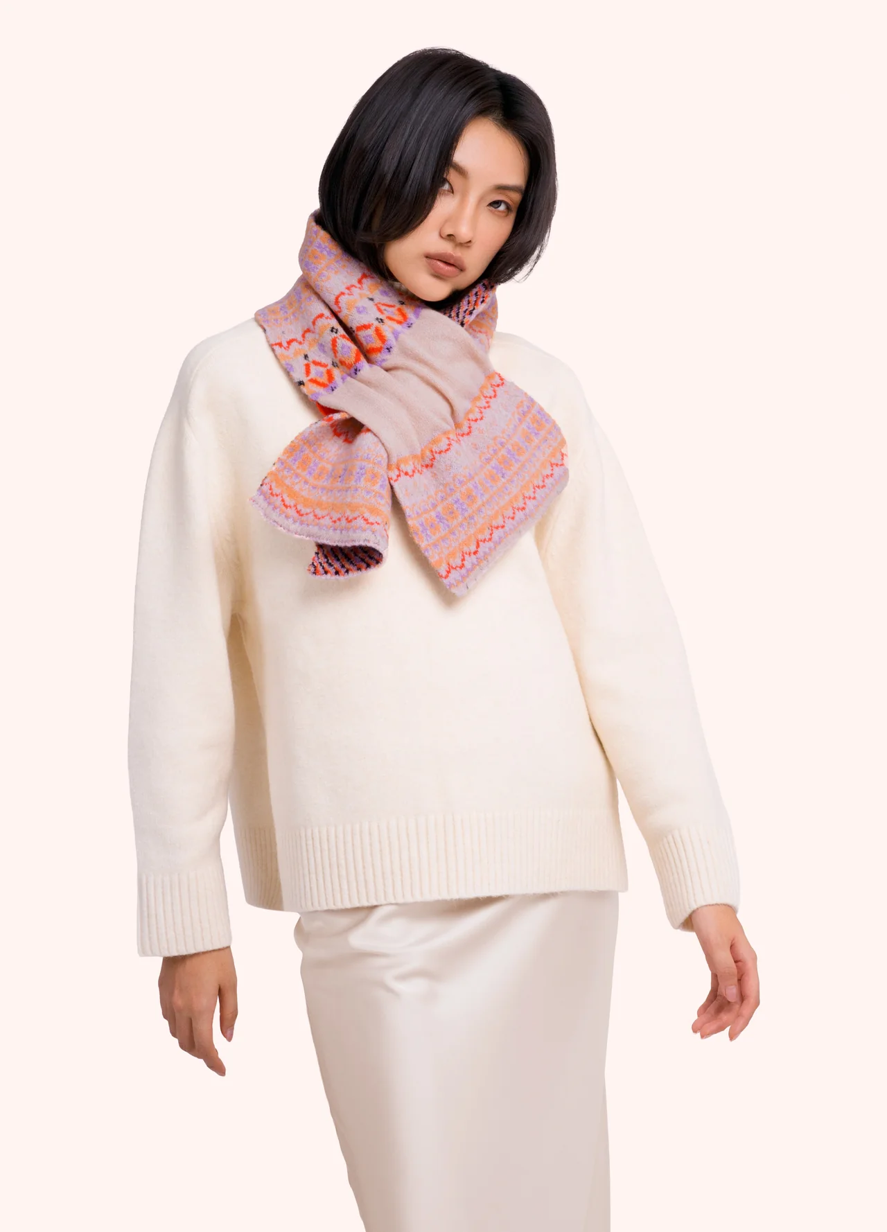 Powder at Gifted Boston Spa - Fair Isle Scarf Cream