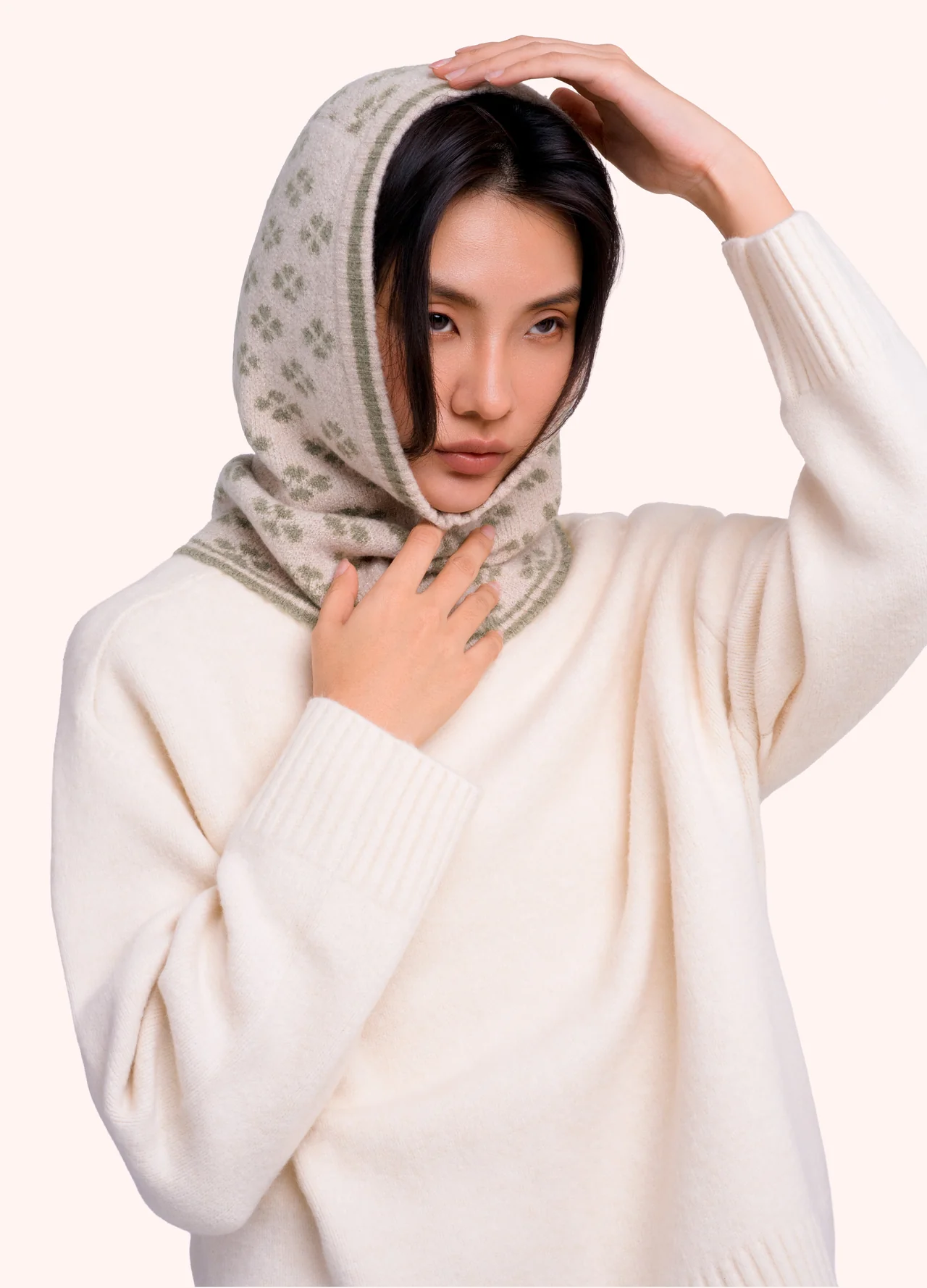 Powder at Gifted Boston Spa - Roxy Snood Cream Moss