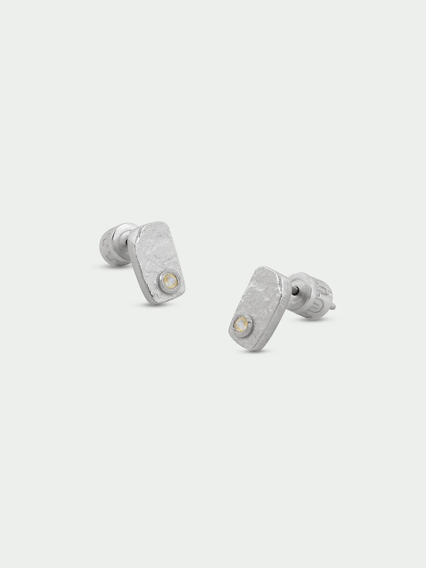 Tutti at Gifted Boston Spa - Birthstone Moonstone Earrings Silver EA833S