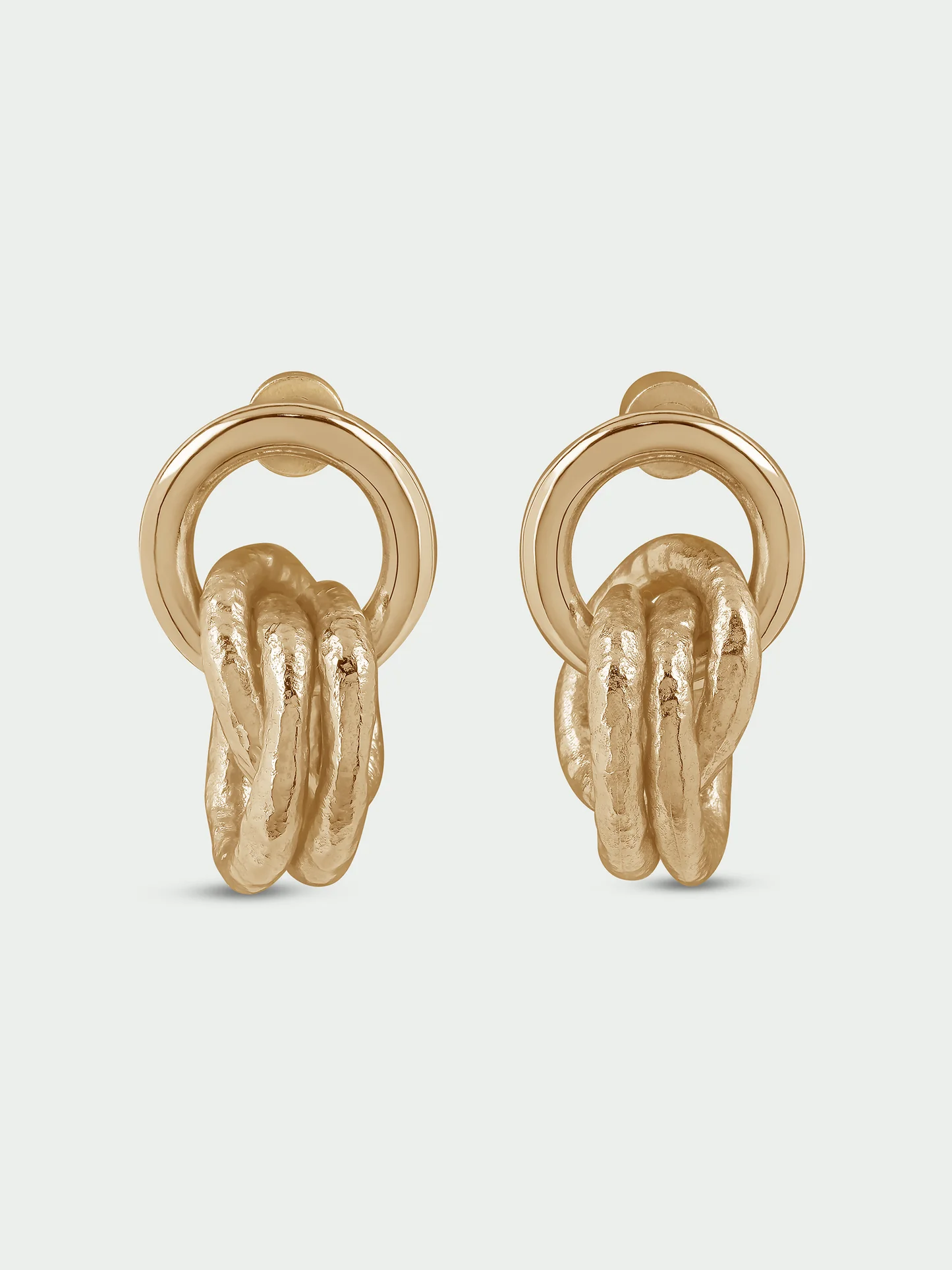 Tutti & Co Fallow Earrings Gold EA812G - Image 2