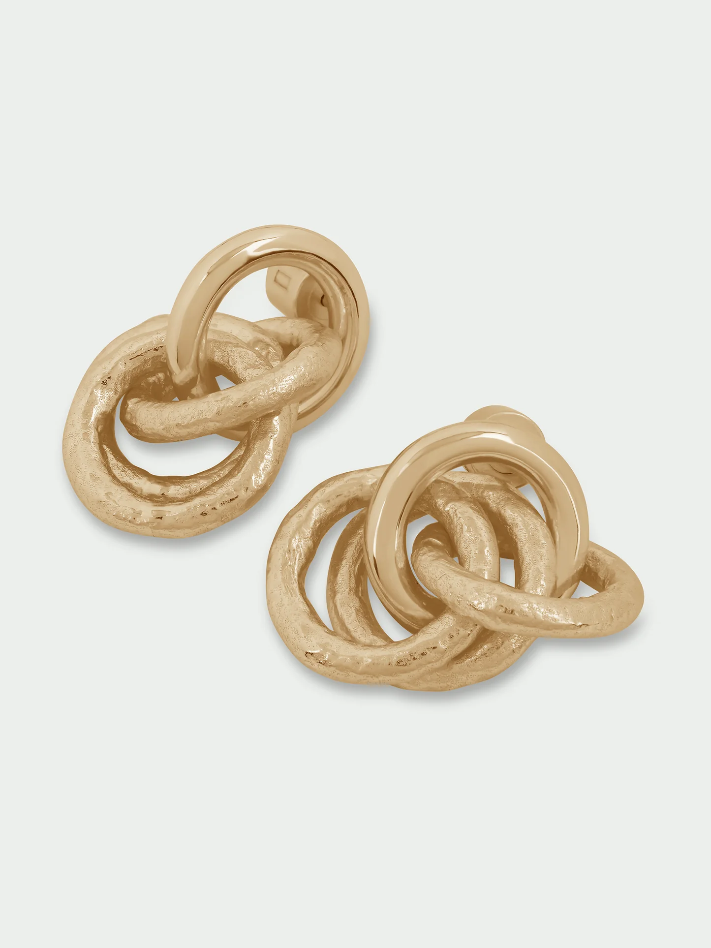 Tutti & Co Fallow Earrings Gold EA812G - Image 4