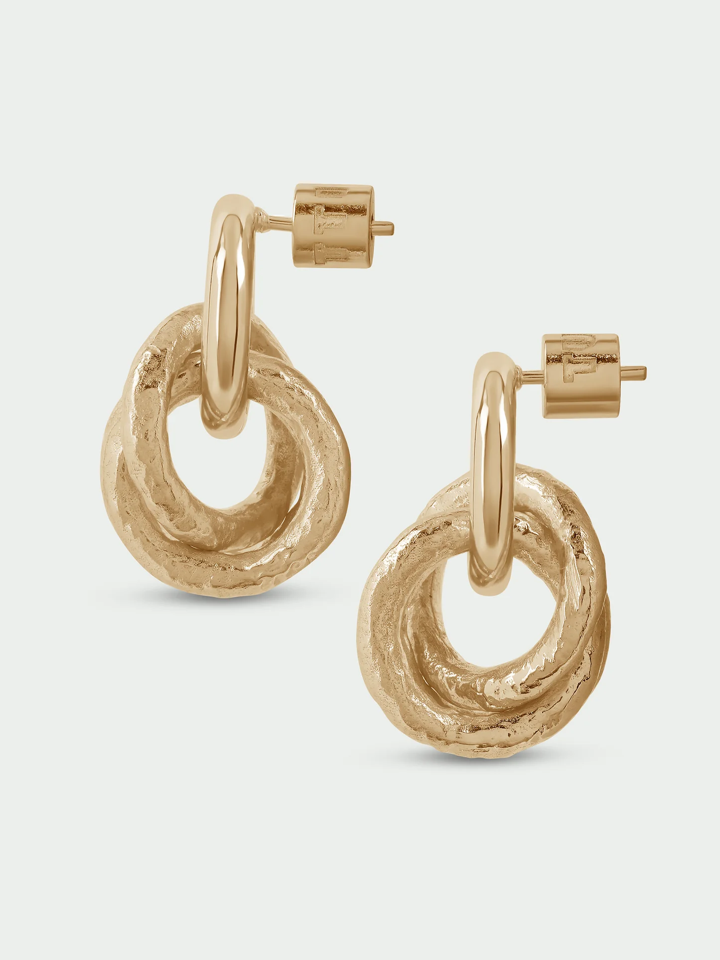 Tutti & Co Fallow Earrings Gold EA812G - Image 5