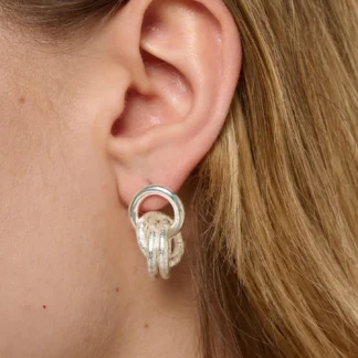Tutti at Gifted Boston Spa - Fallow Earrings Silver EA812S