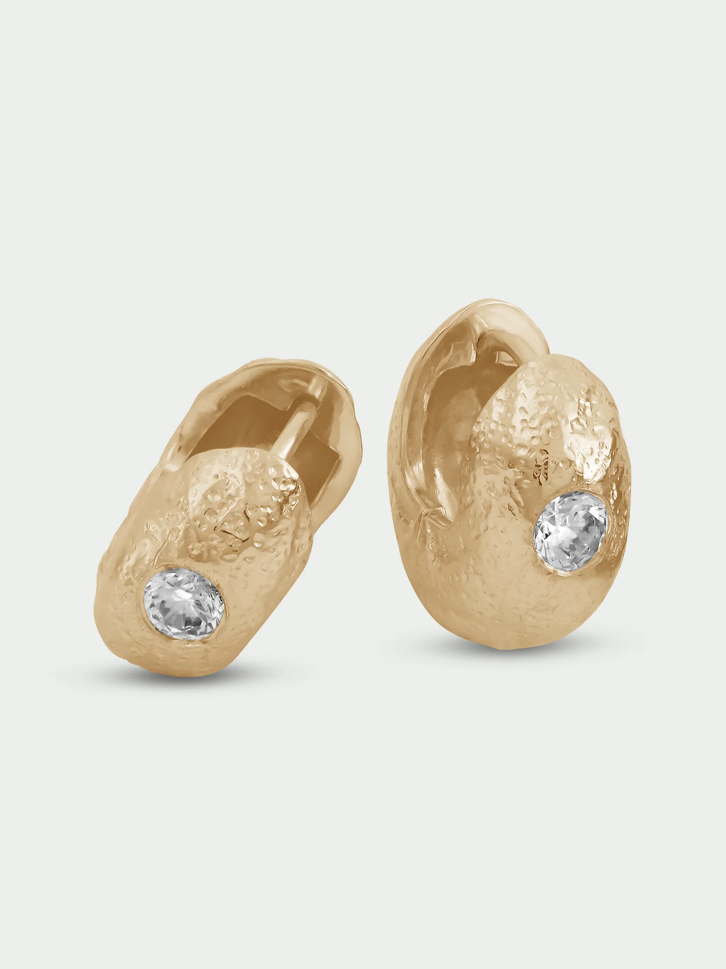 Tutti & Co Flow Earrings Gold EA802G - Image 3