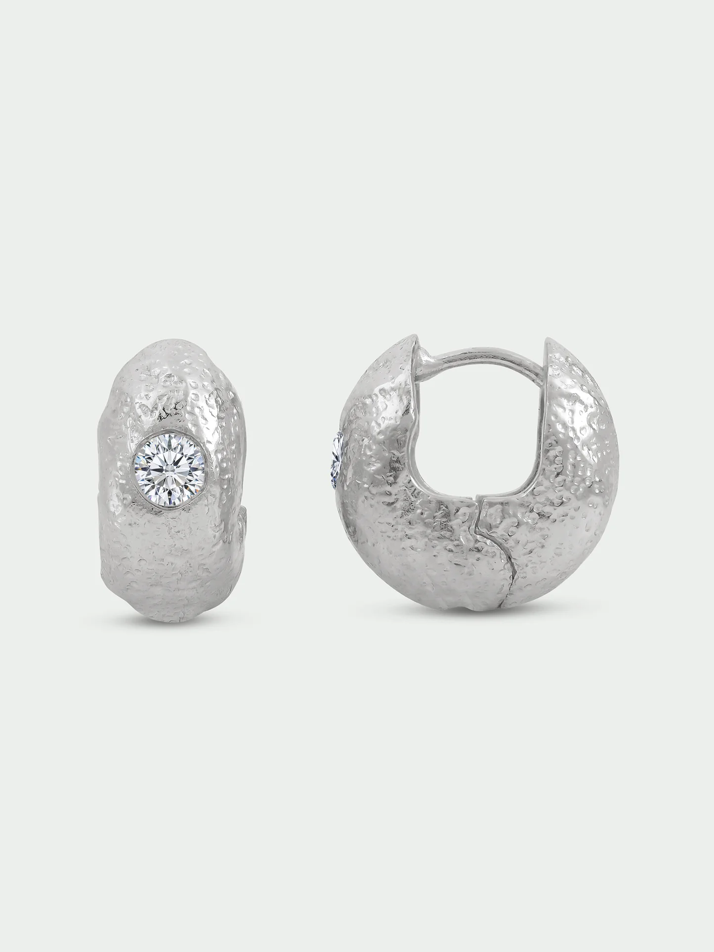 Tutti & Co Flow Earrings Silver EA802S - Image 2