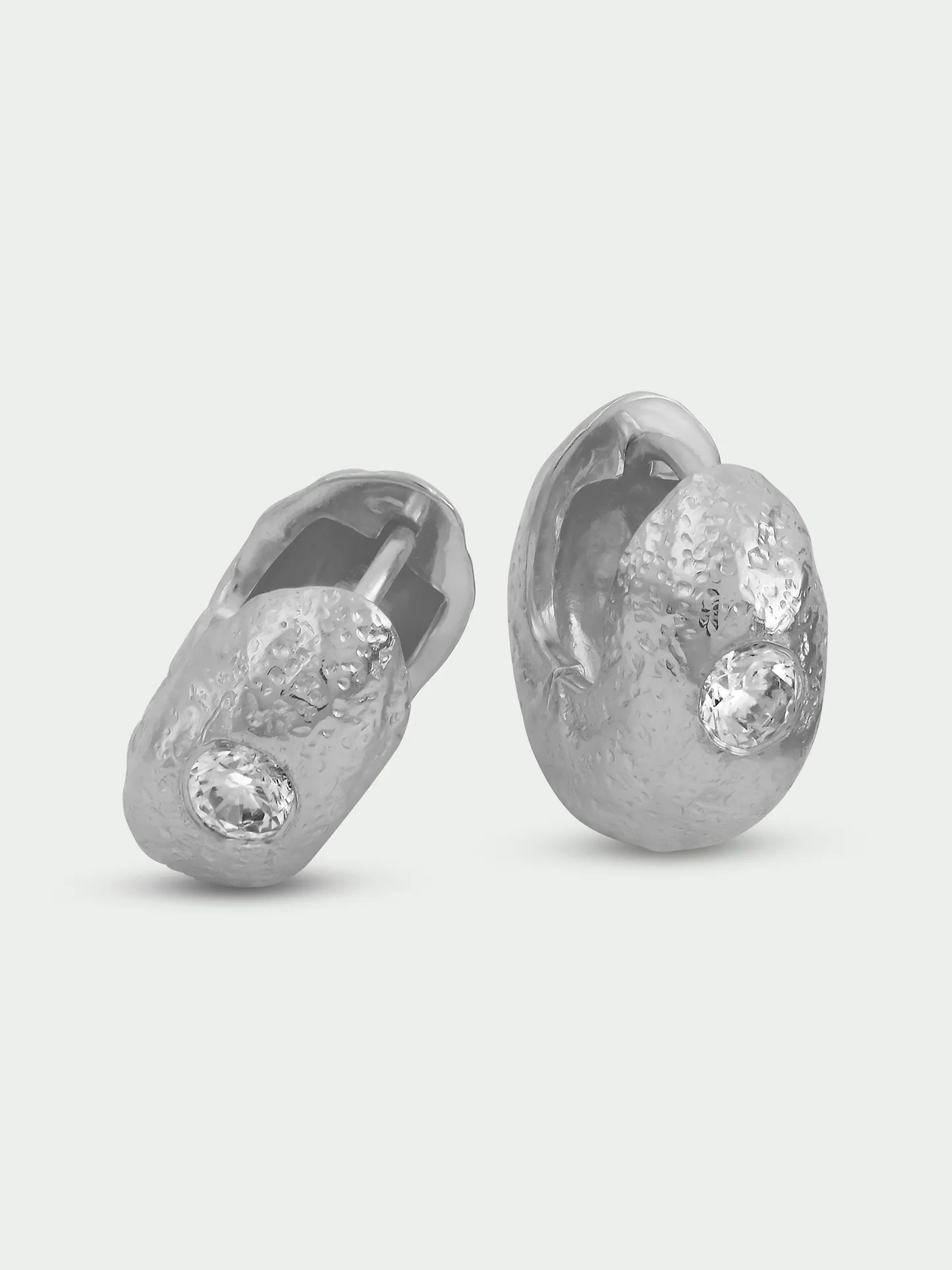 Tutti & Co Flow Earrings Silver EA802S - Image 4