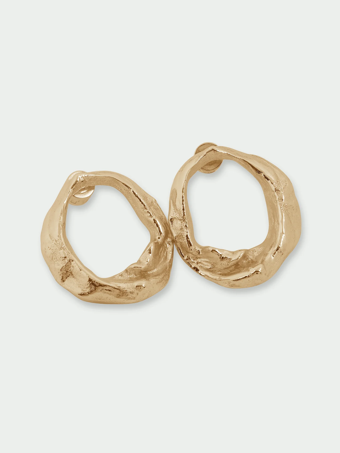 Tutti & Co Forge Earrings Gold EA788G - Image 4