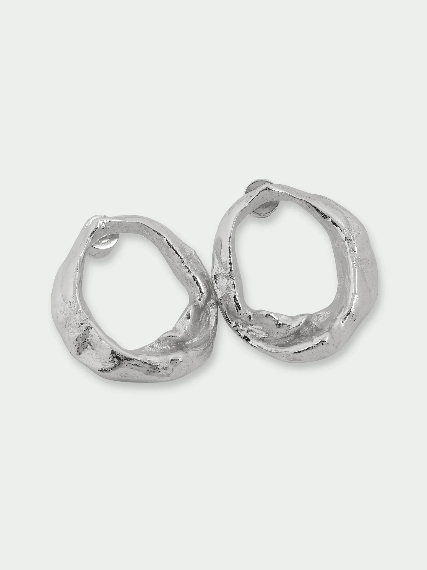 Tutti & Co Forge Earrings Silver EA788S - Image 2