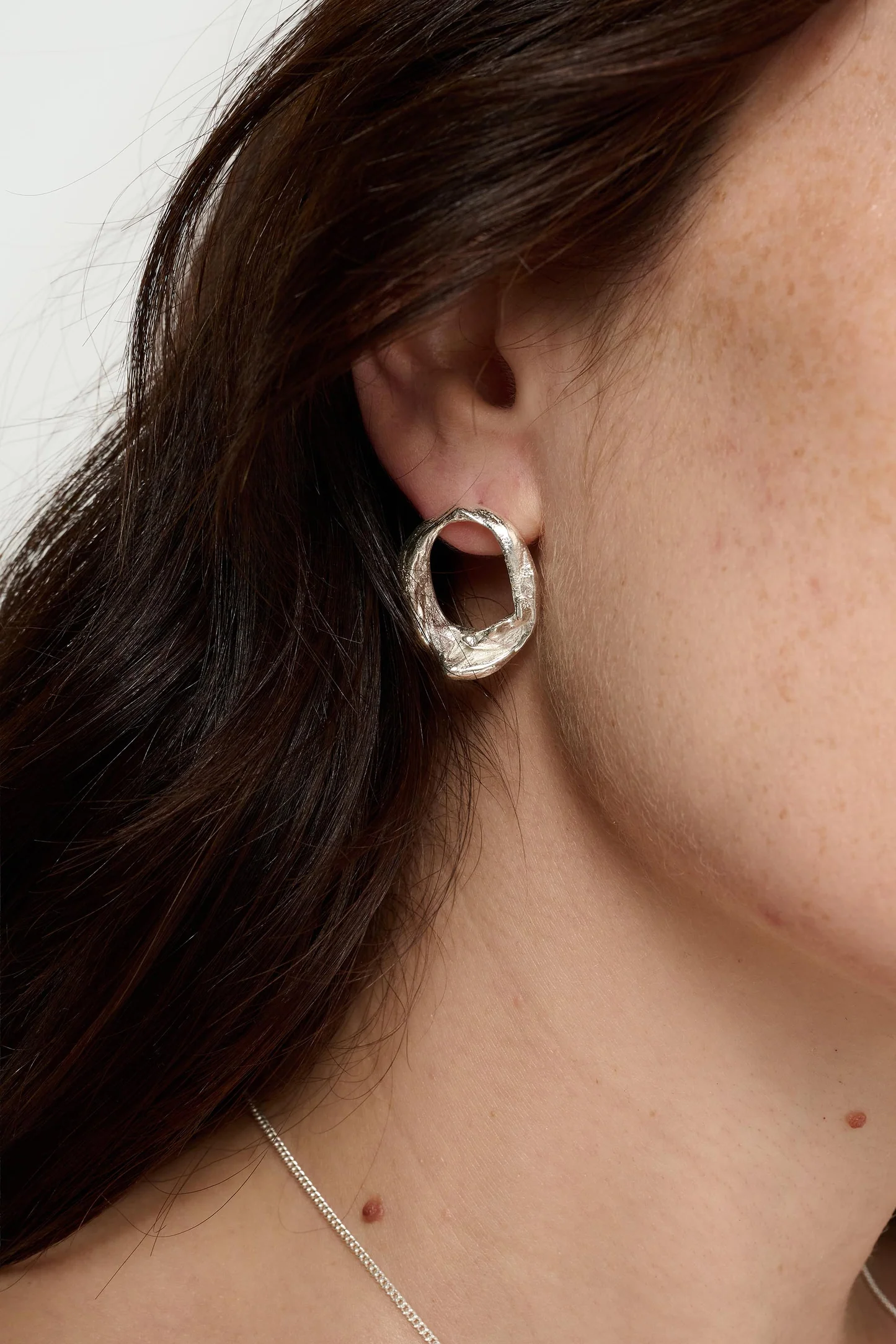 Tutti & Co Forge Earrings Silver EA788S