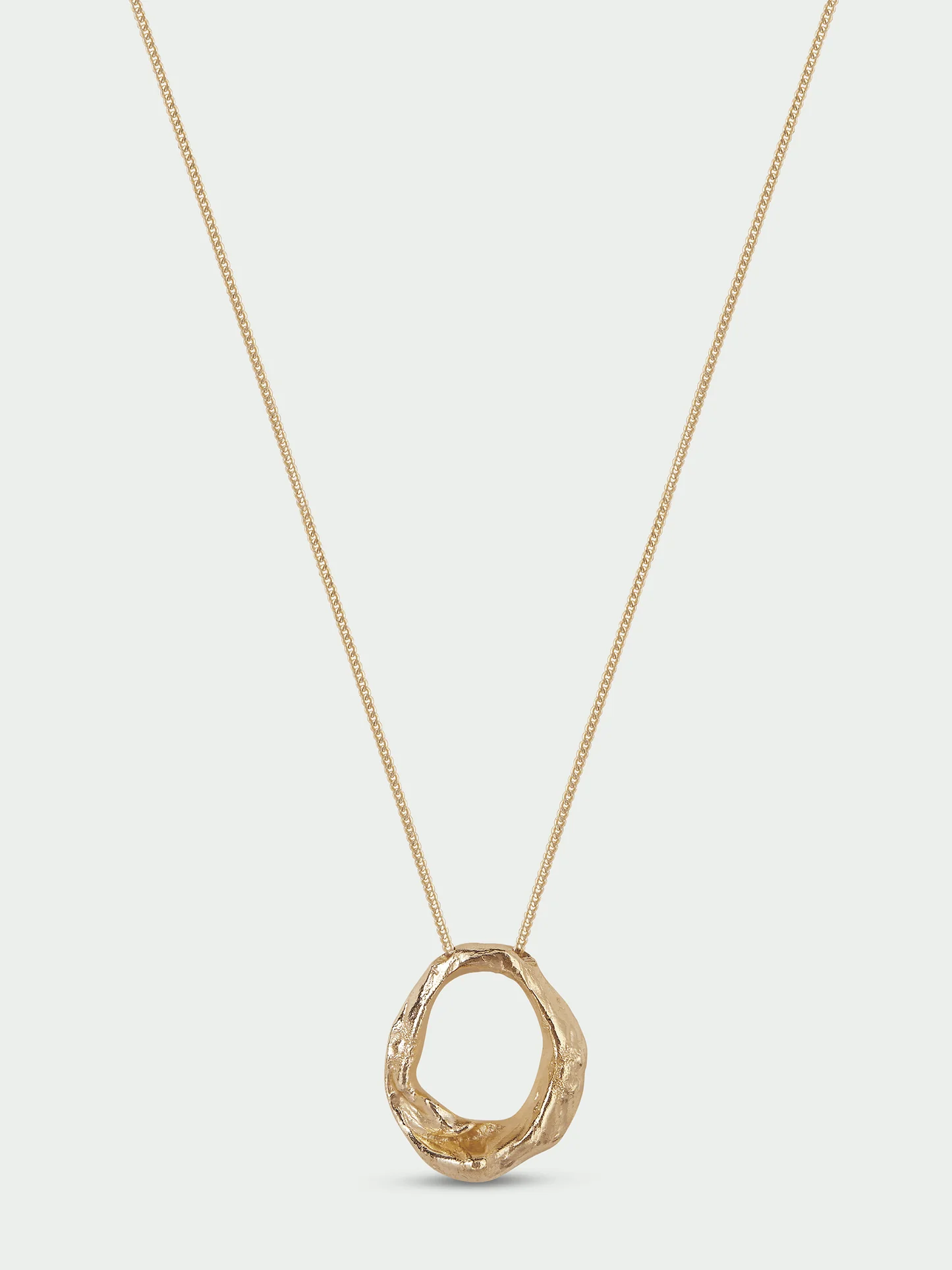 Tutti & Co Forge Necklace Gold NE824G - Image 2