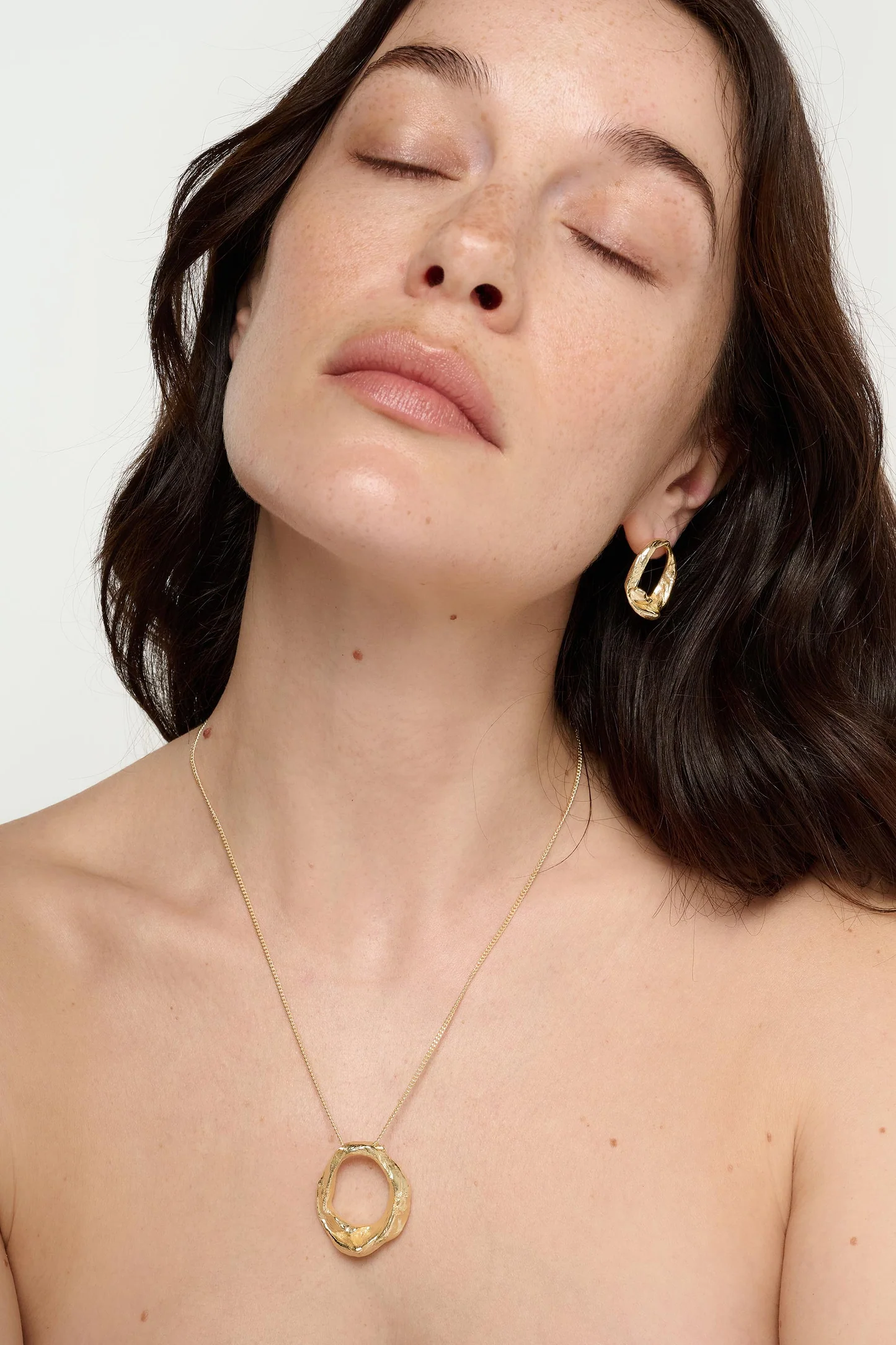 Tutti at Gifted Boston Spa - Forge Necklace Gold EA824G