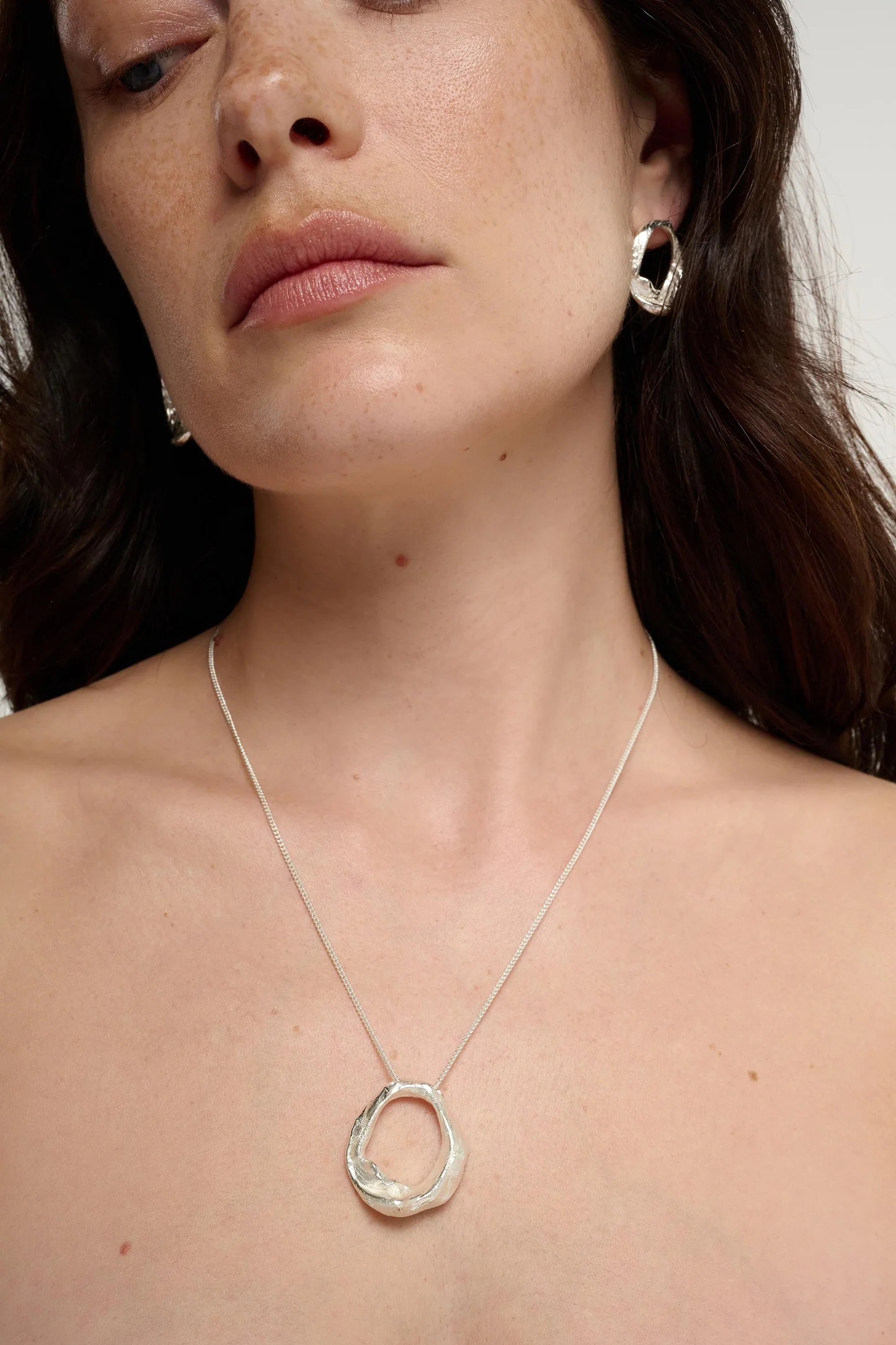 Tutti at Gifted Boston Spa - Forge Necklace Silver EA824S