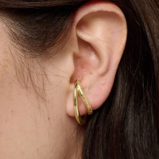 Tutti at Gifted Boston Spa - Frame Earrings Gold EA793G