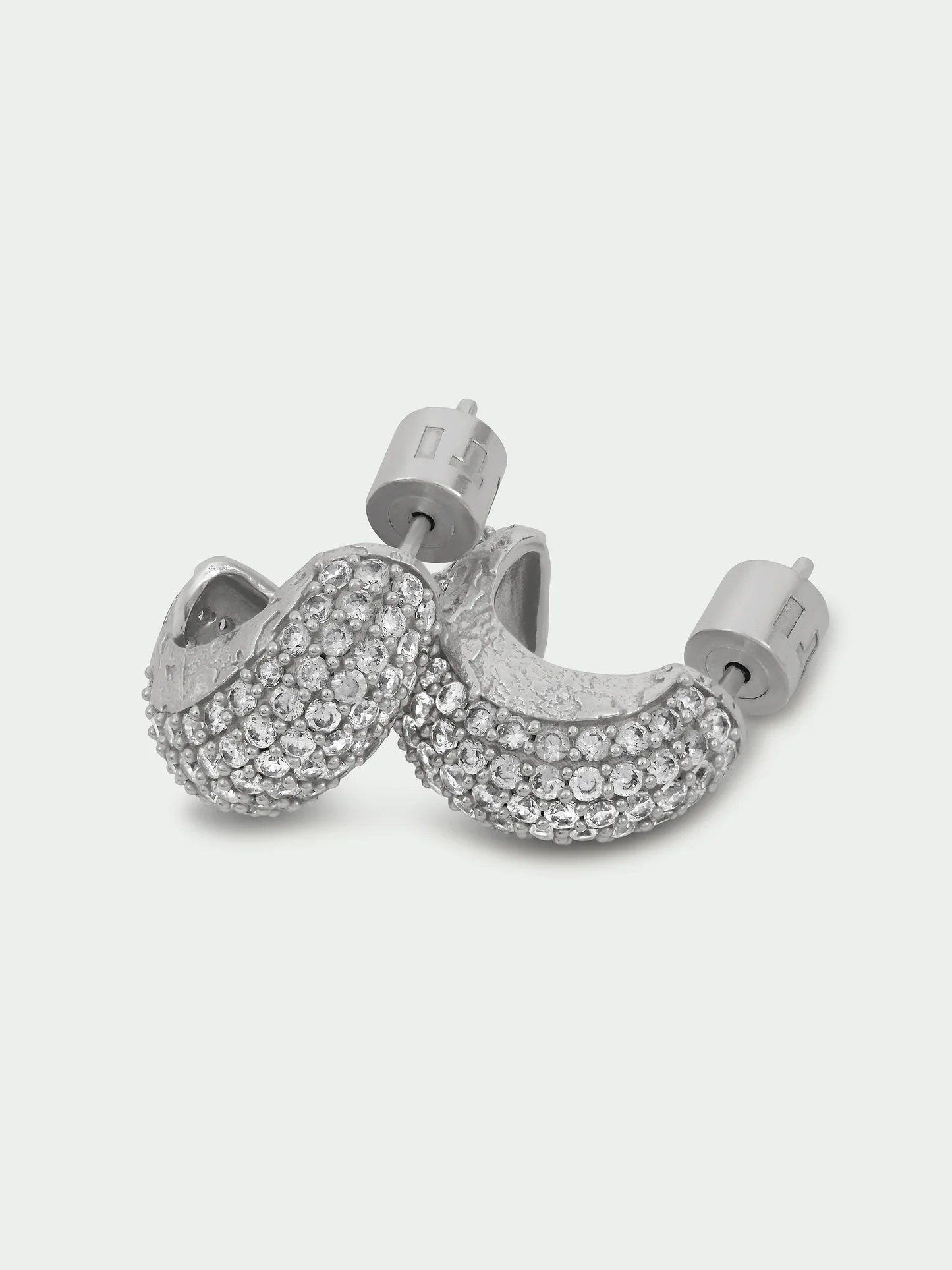 Tutti & Co Glint Earrings Silver EA800S - Image 2
