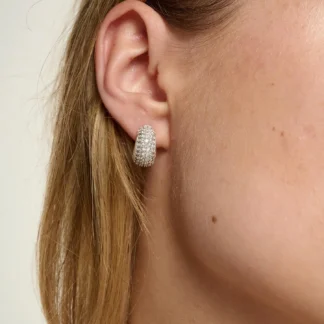 Tutti & Co Glint Earrings Silver EA800S