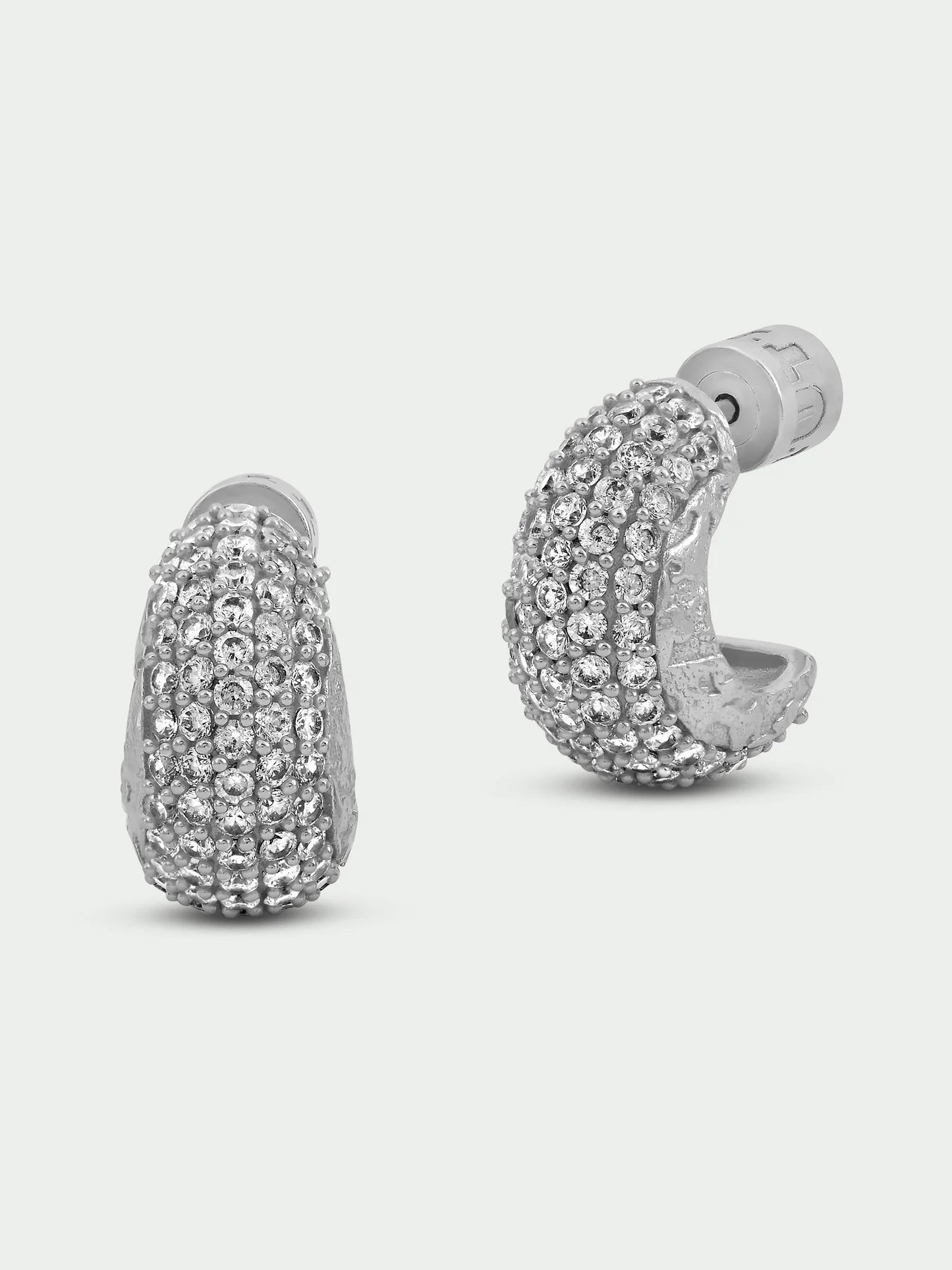Tutti & Co Glint Earrings Silver EA800S - Image 3