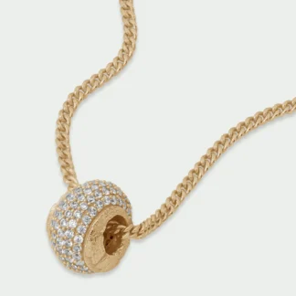 Tutti & Co Glint Necklace Gold NE835G
