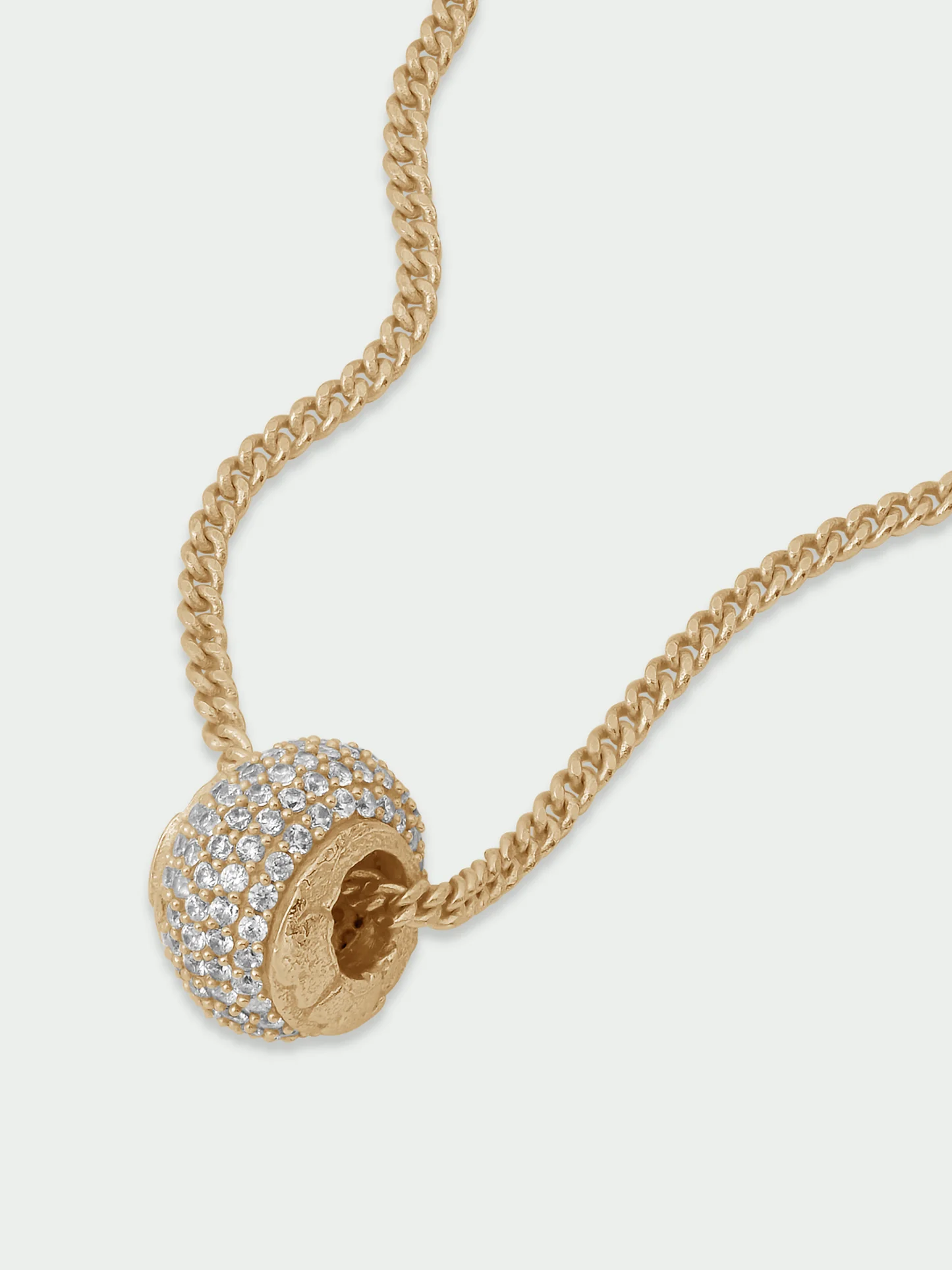 Tutti & Co Glint Necklace Gold NE835G