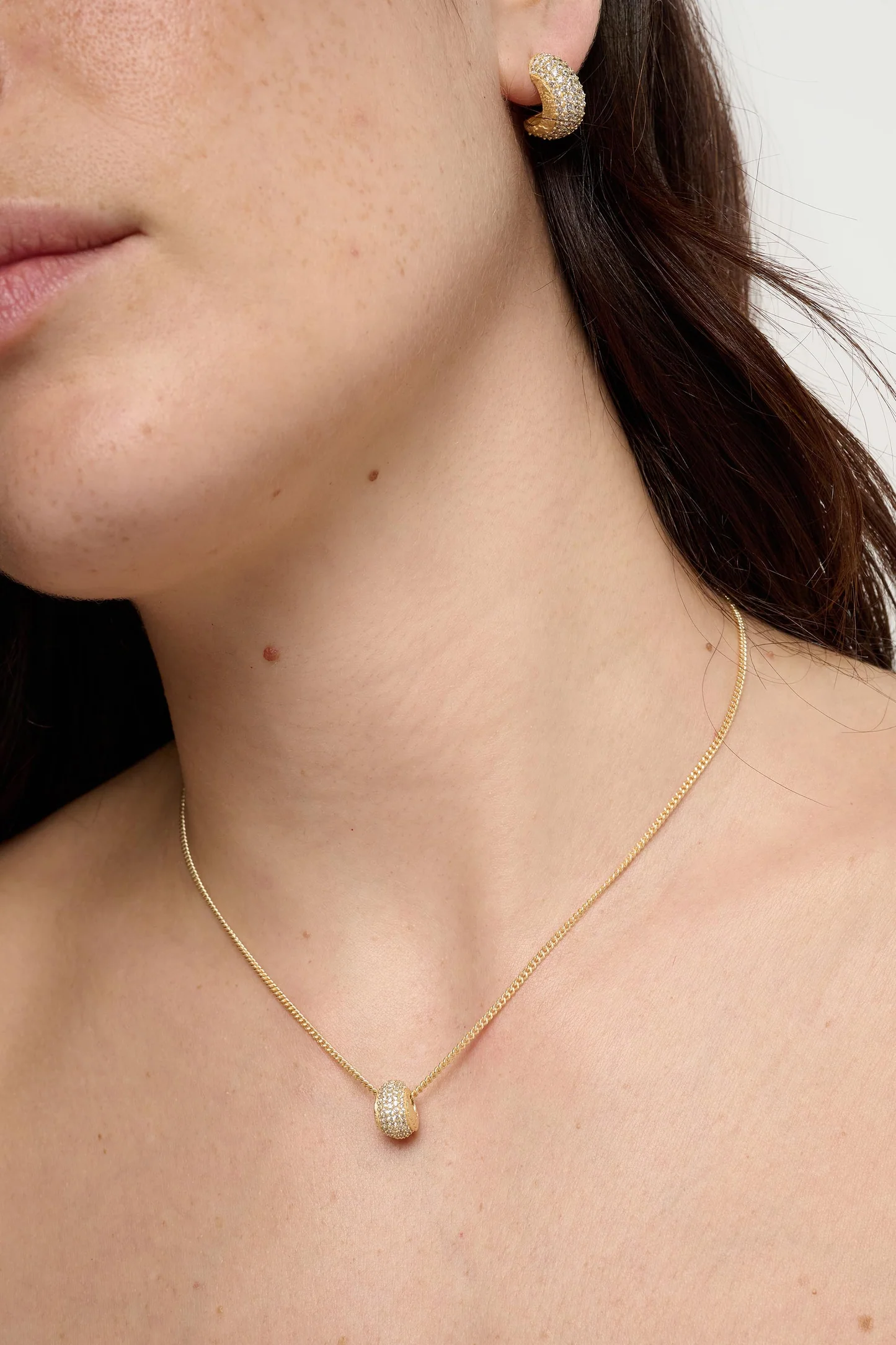 Tutti at Gifted Boston Spa - Glint Necklace Gold NE835G