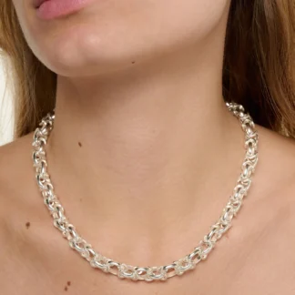 Tutti & Co Haze Necklace Silver NE826S