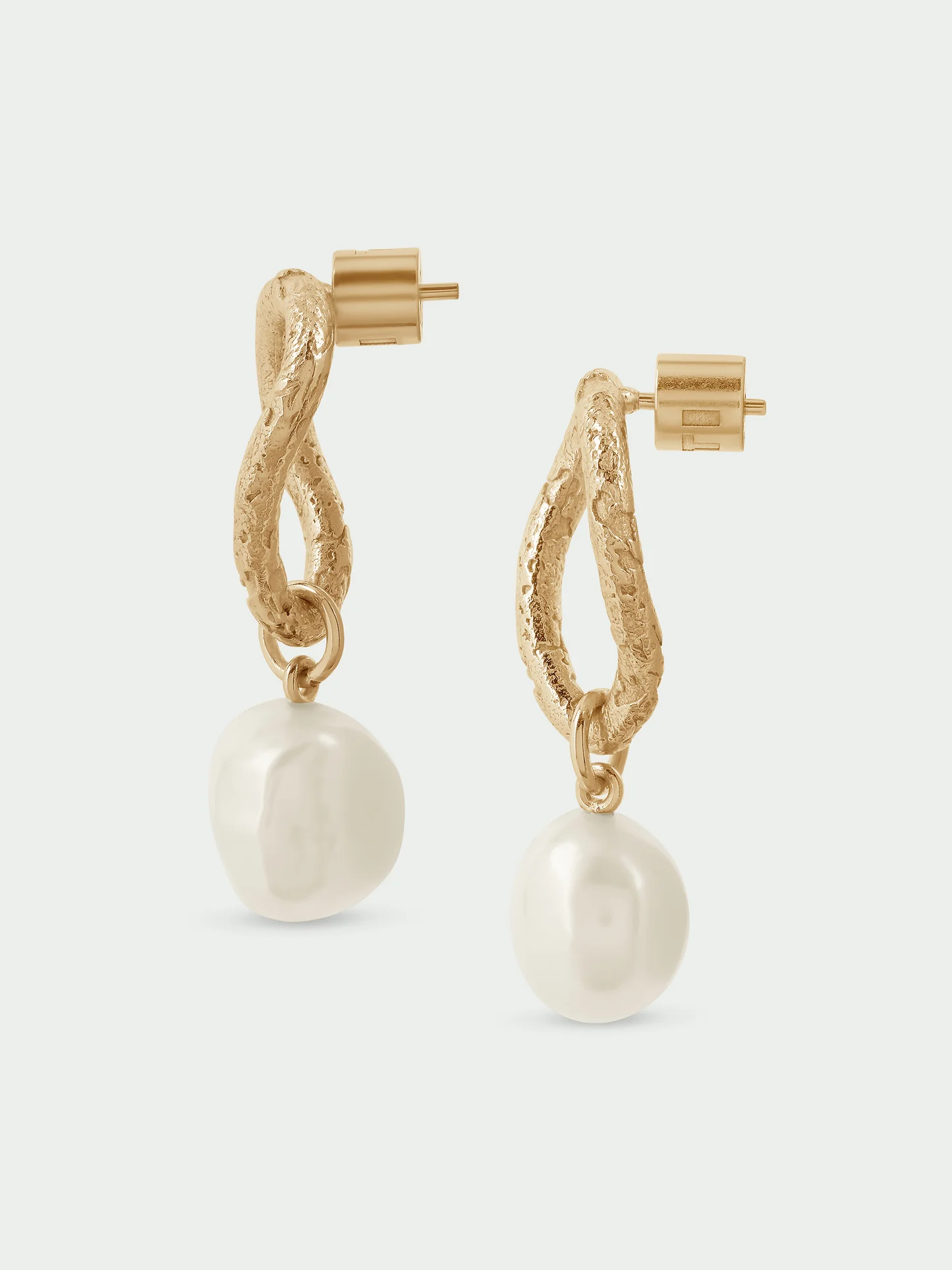 Tutti & Co Iris Earrings Gold EA803G - Image 4