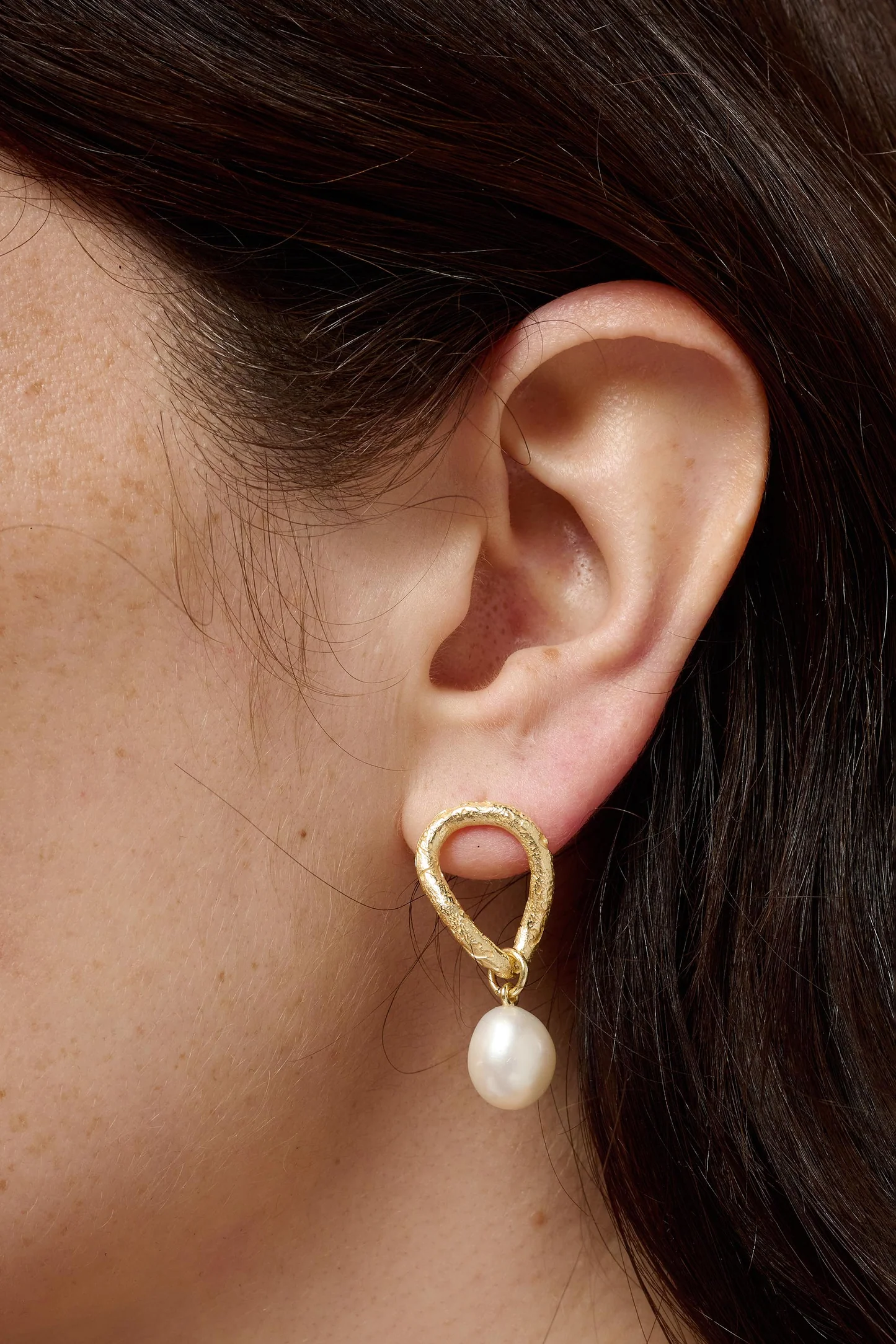 Tutti & Co Iris Earrings Gold EA803G