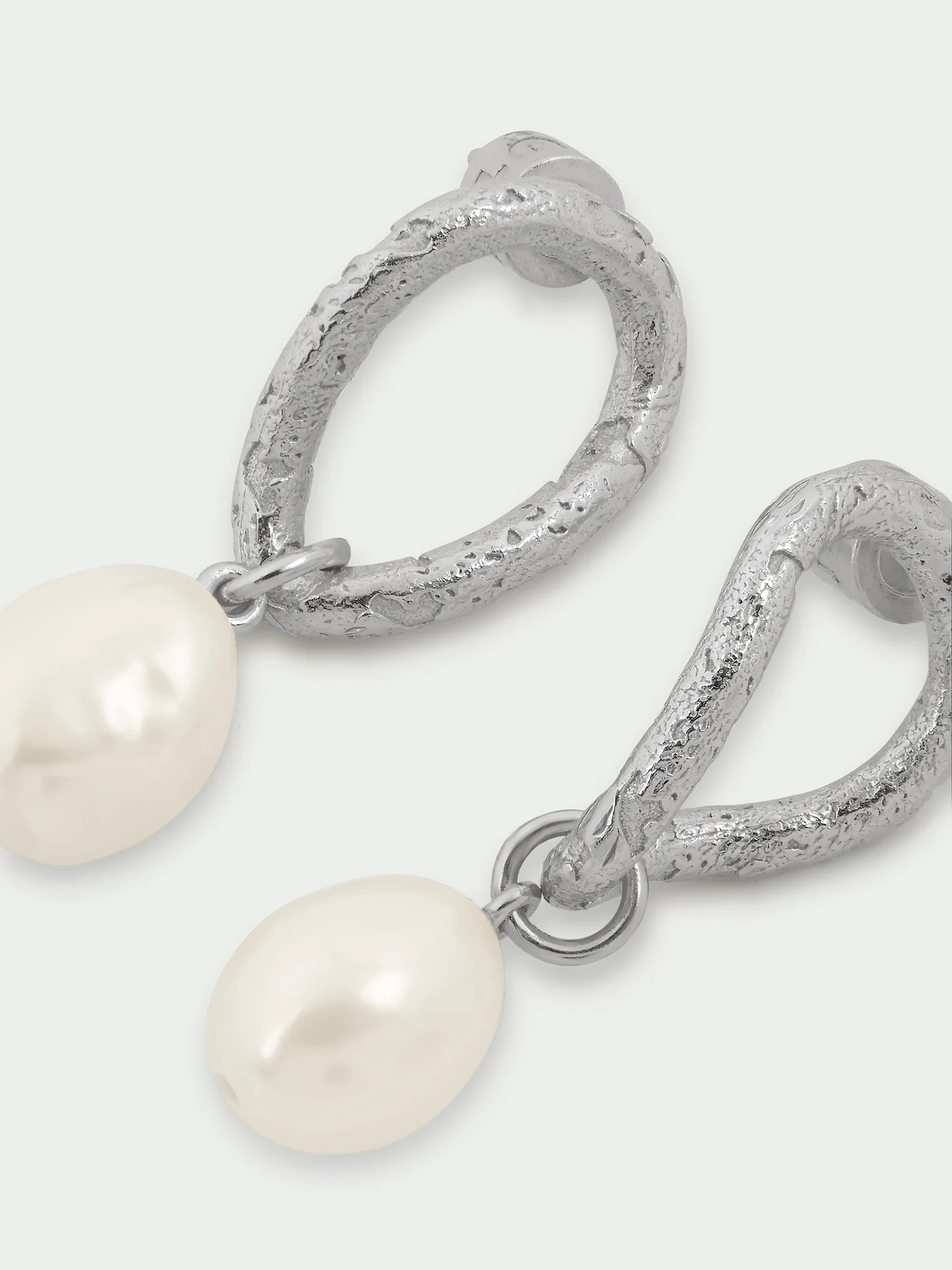 Tutti & Co Iris Earrings Silver EA803S - Image 2