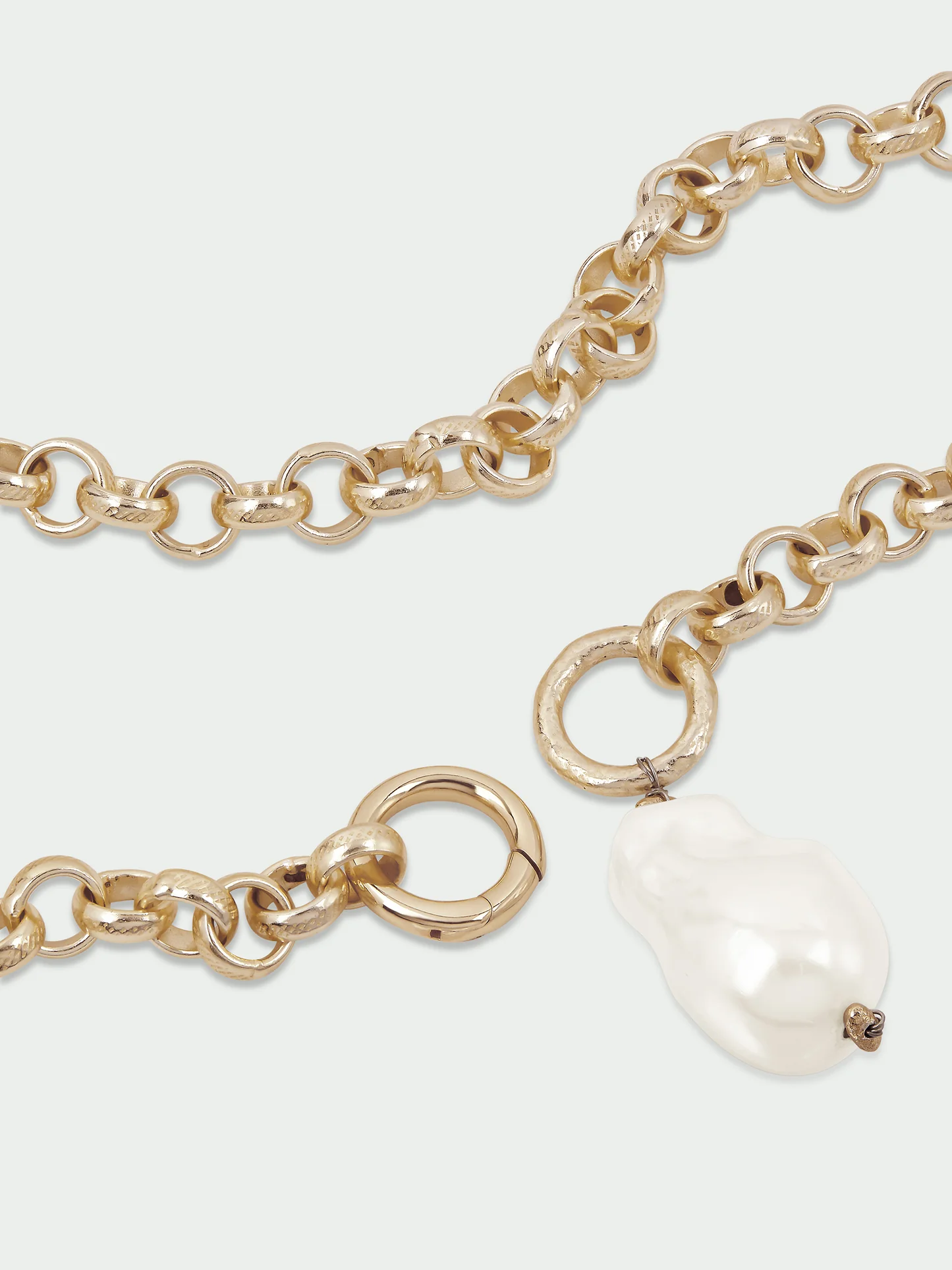 Tutti & Co Iris Necklace Gold NE833G - Image 4