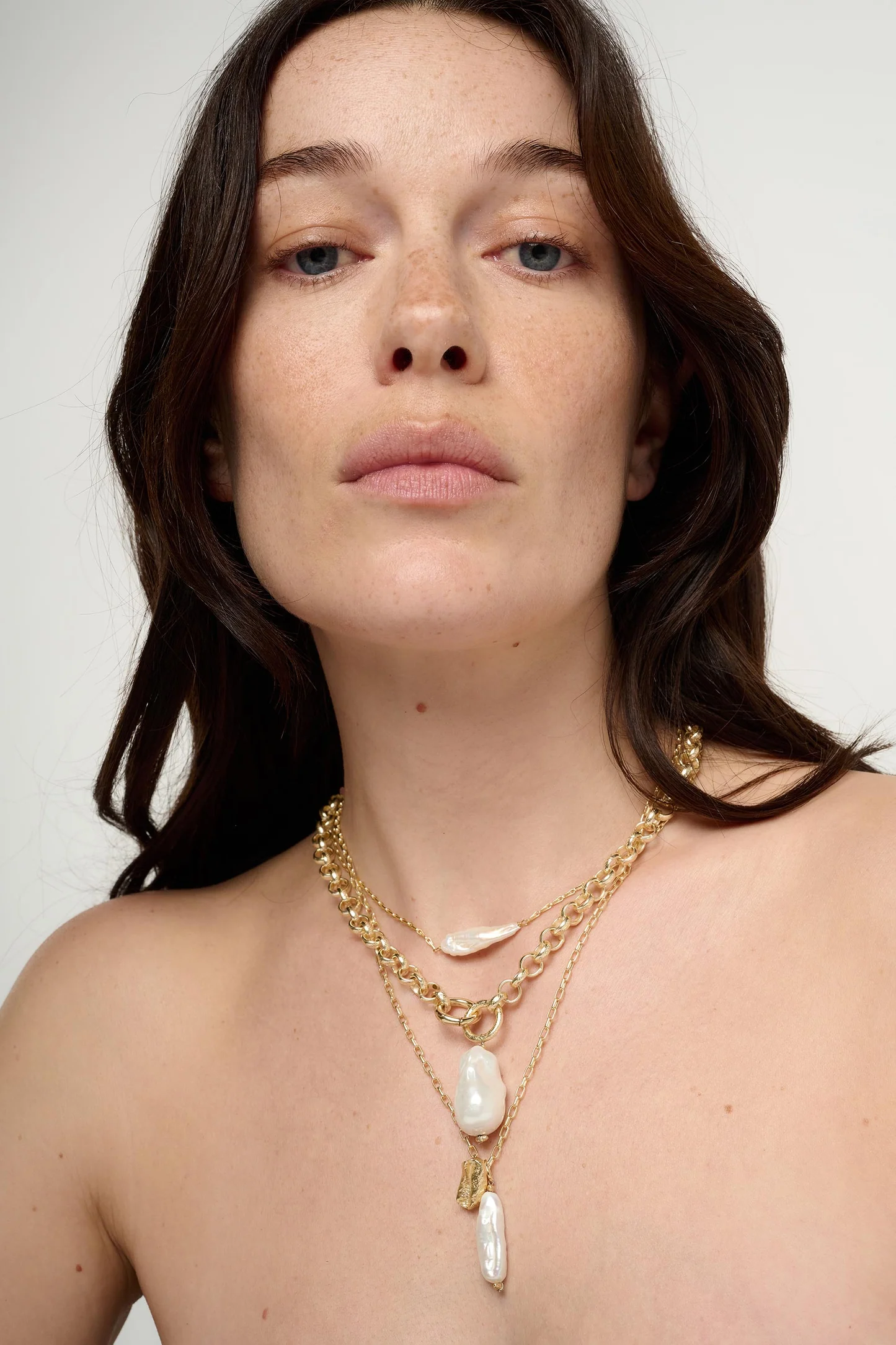 Tutti & Co Iris Necklace Gold NE833G - Image 6