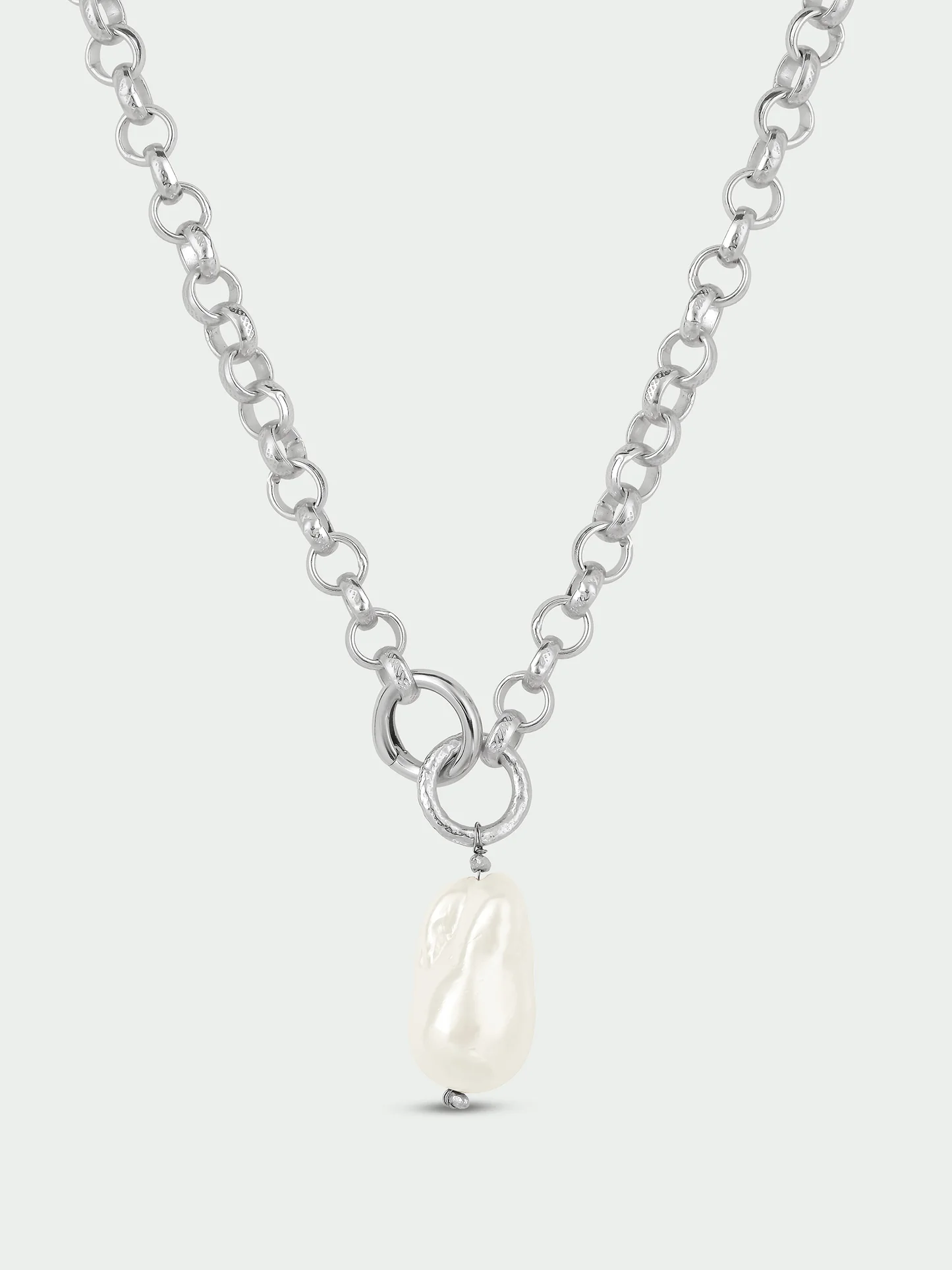 Tutti & Co Iris Necklace Silver NE833S - Image 2