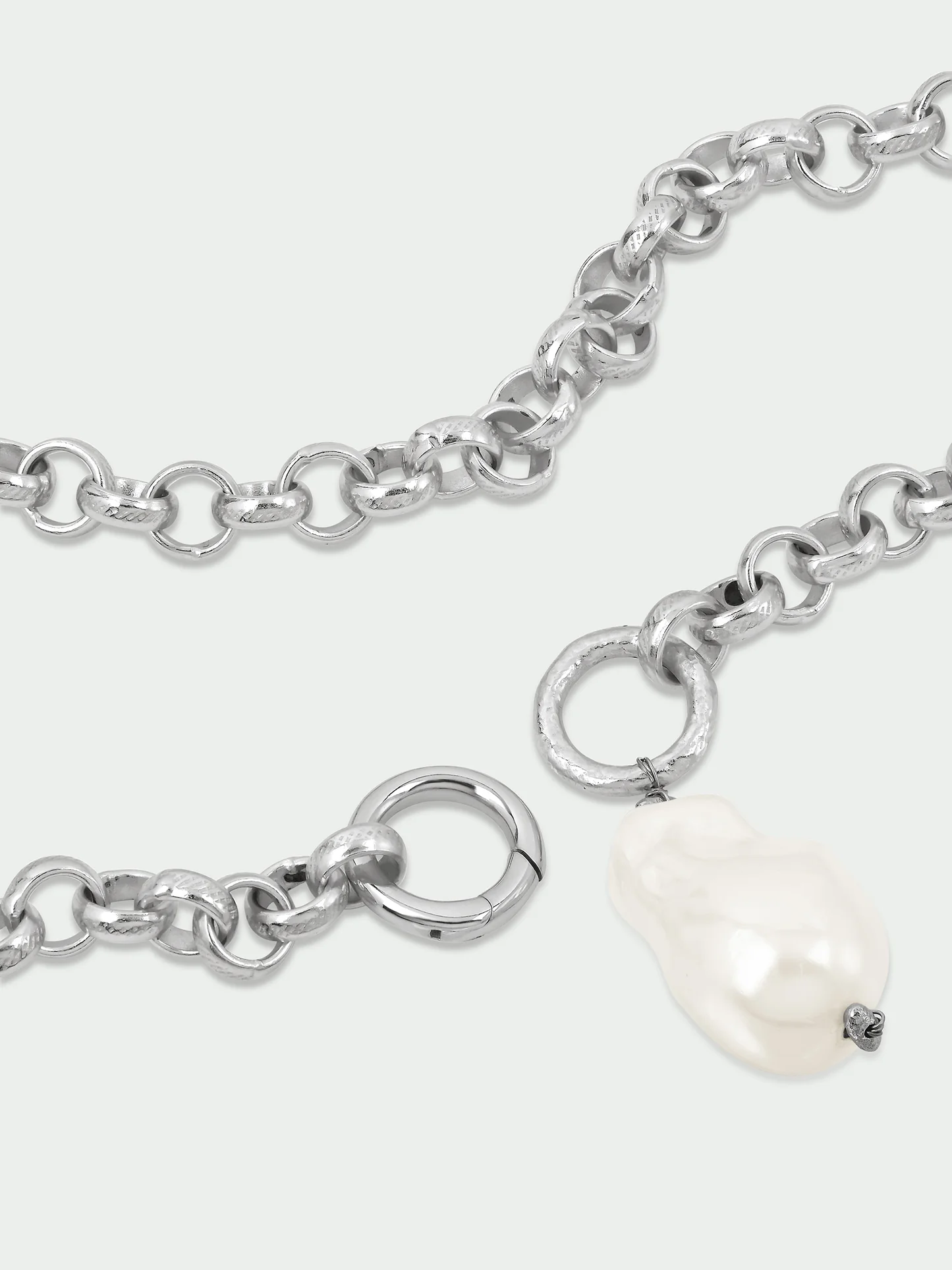 Tutti & Co Iris Necklace Silver NE833S - Image 4