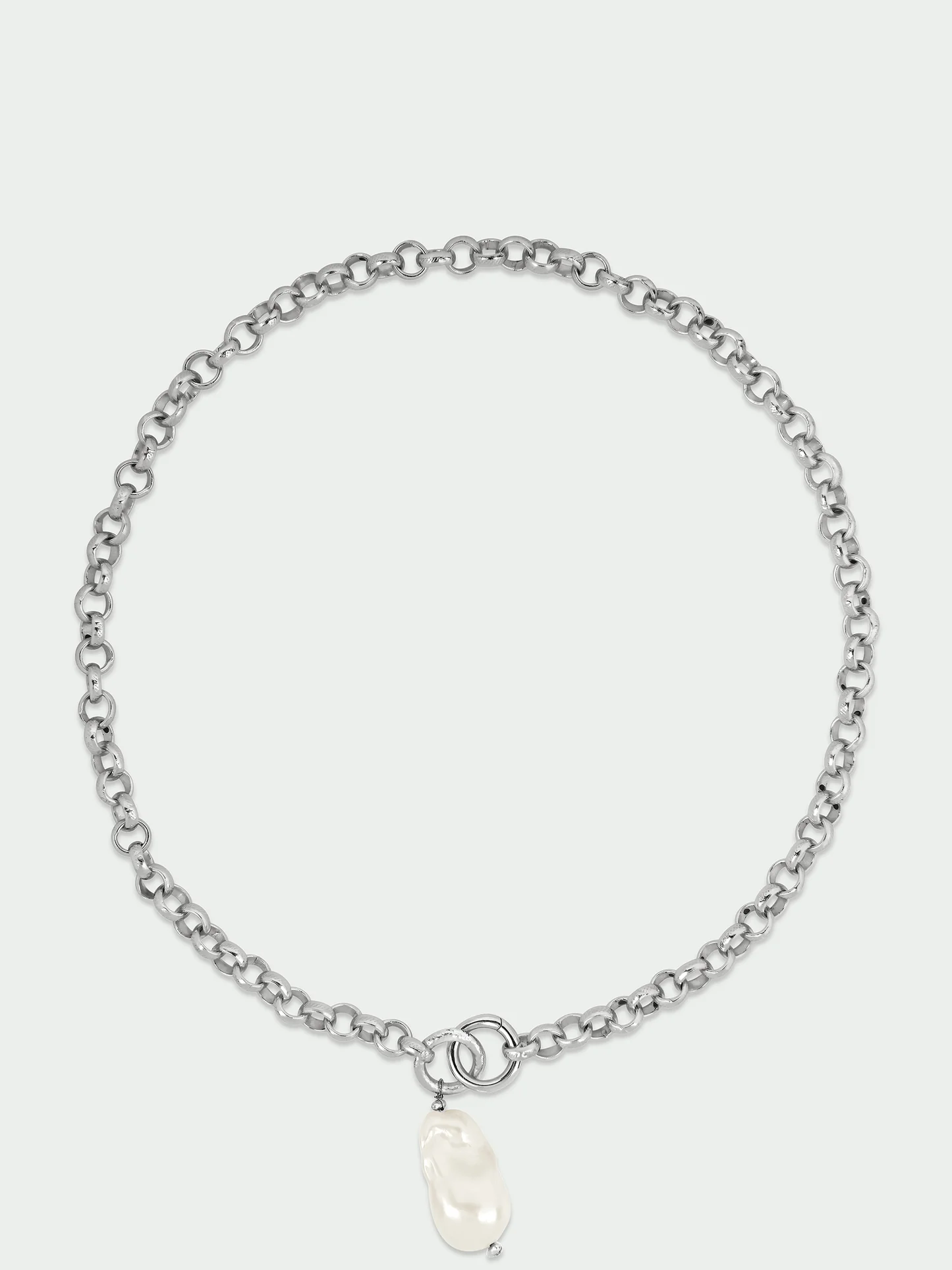 Tutti & Co Iris Necklace Silver NE833S - Image 5