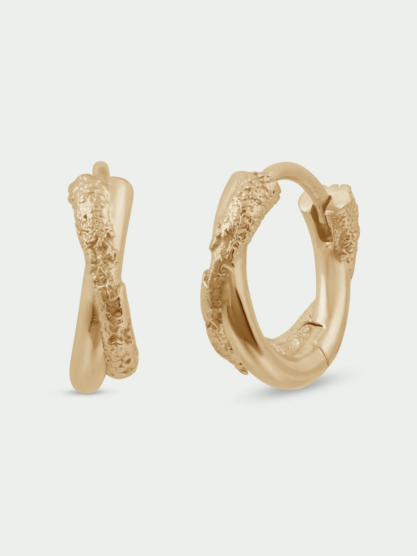 Tutti & Co Mast Earrings Gold EA795G - Image 4