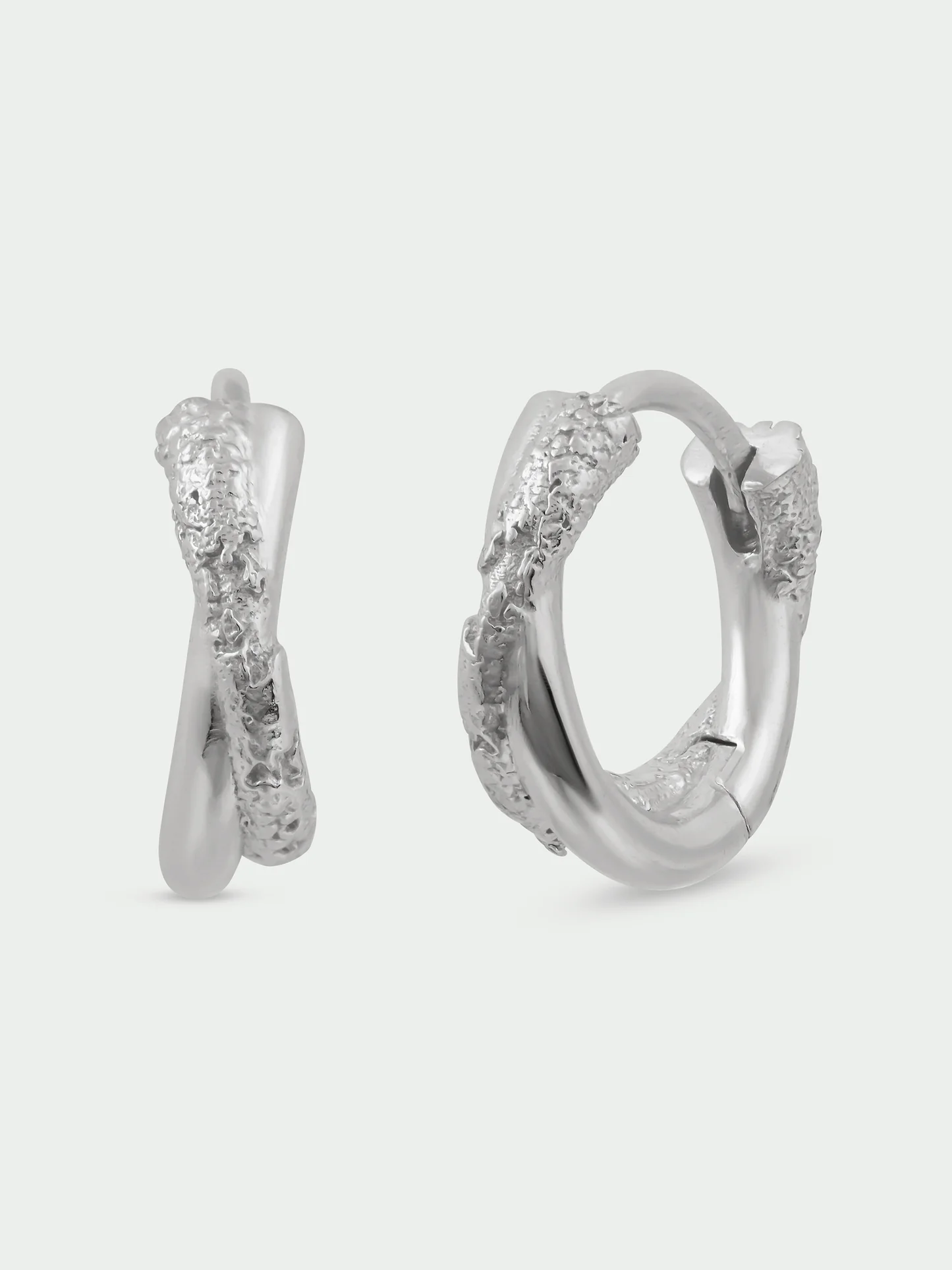Tutti & Co Mast Earrings Silver EA795S - Image 2