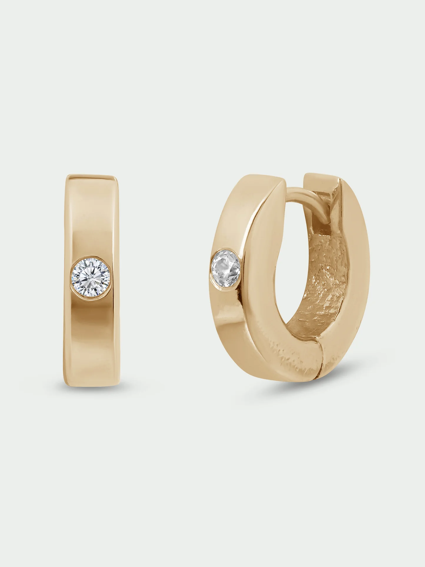 Tutti & Co Refine Earrings Gold EA823G - Image 2