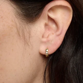 Tutti at Gifted Boston Spa - Refine Earrings Gold EA823G