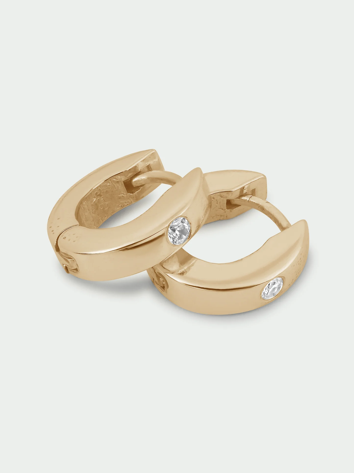 Tutti & Co Refine Earrings Gold EA823G - Image 4