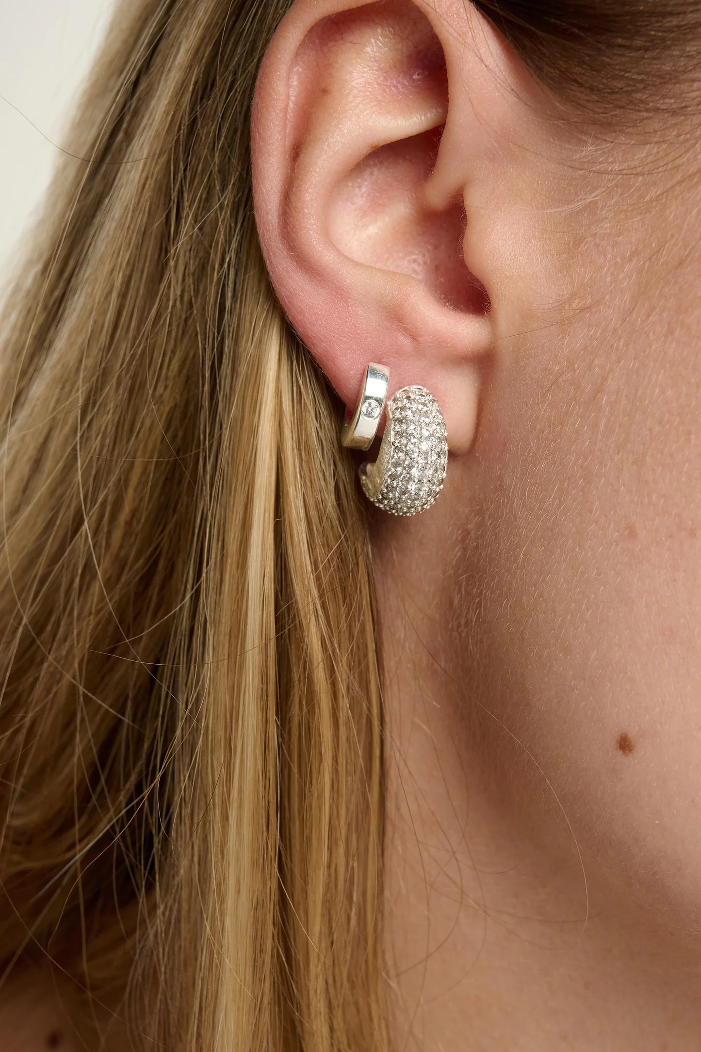 Tutti & Co Refine Earrings Silver EA823S - Image 5