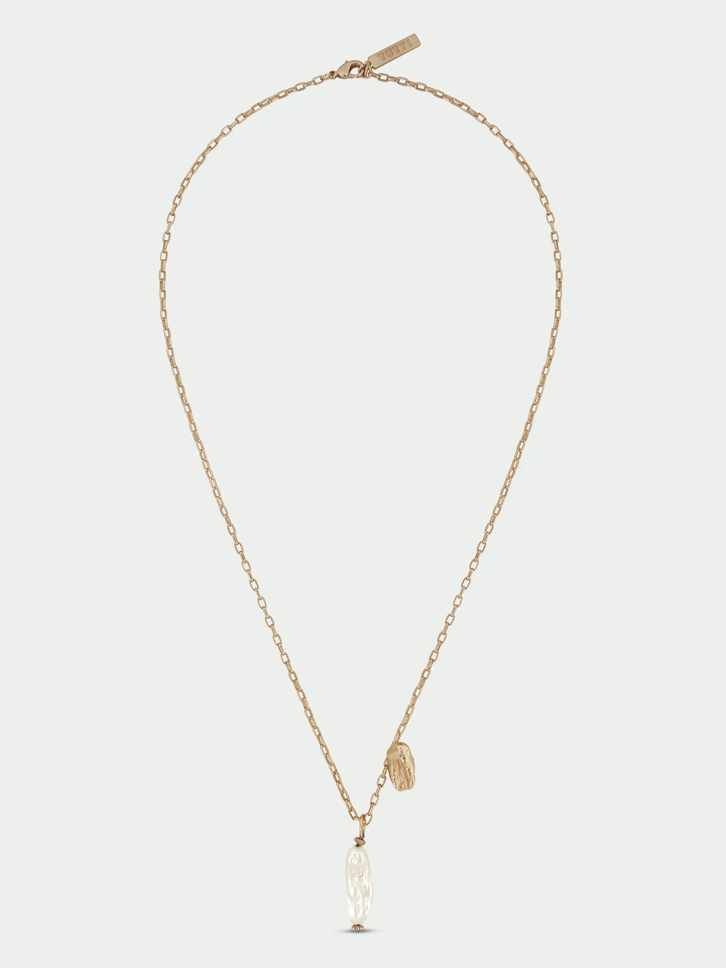 Tutti & Co Restore Necklace Gold NE873G - Image 4