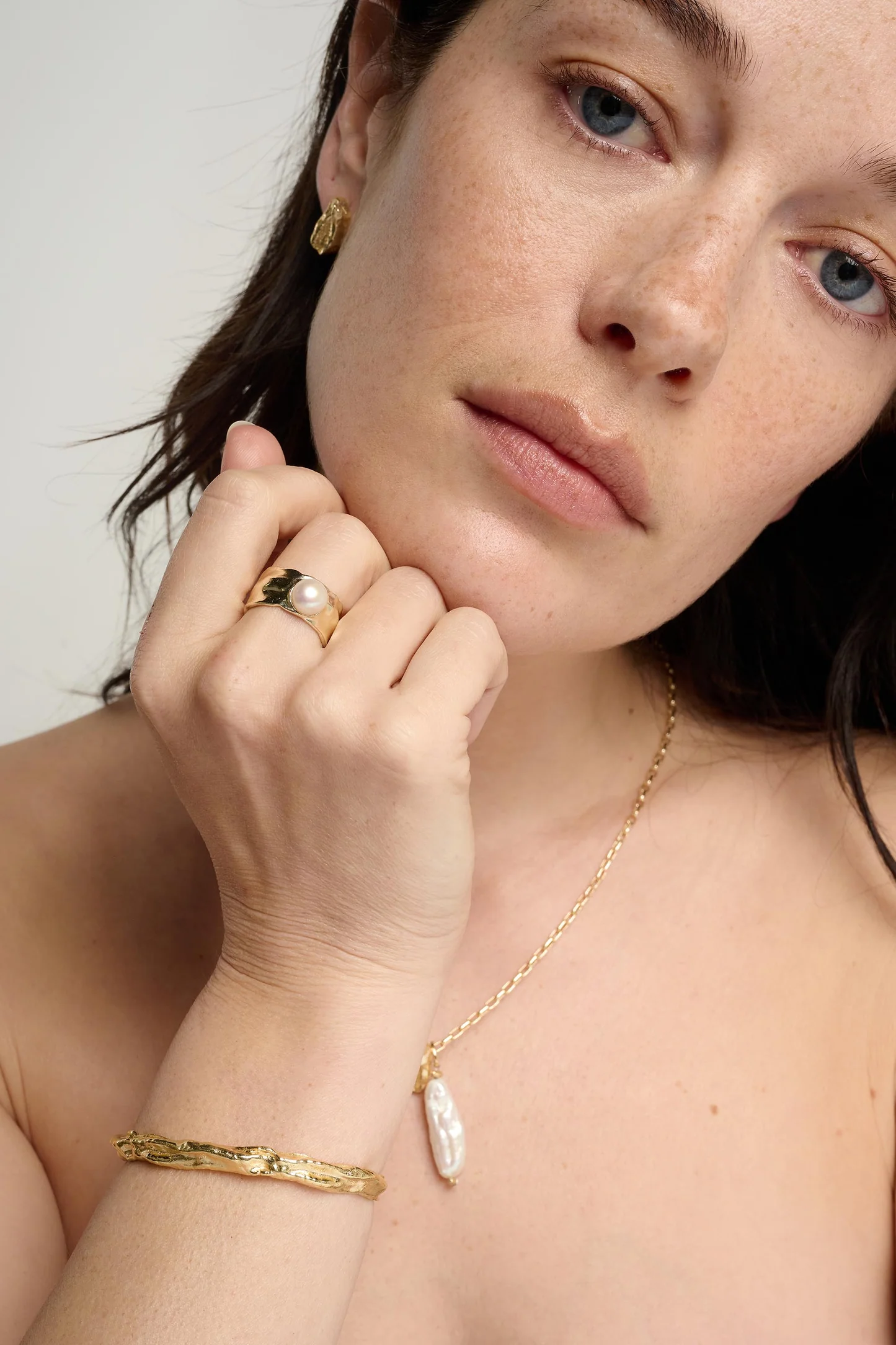 Tutti & Co Restore Necklace Gold NE873G - Image 5
