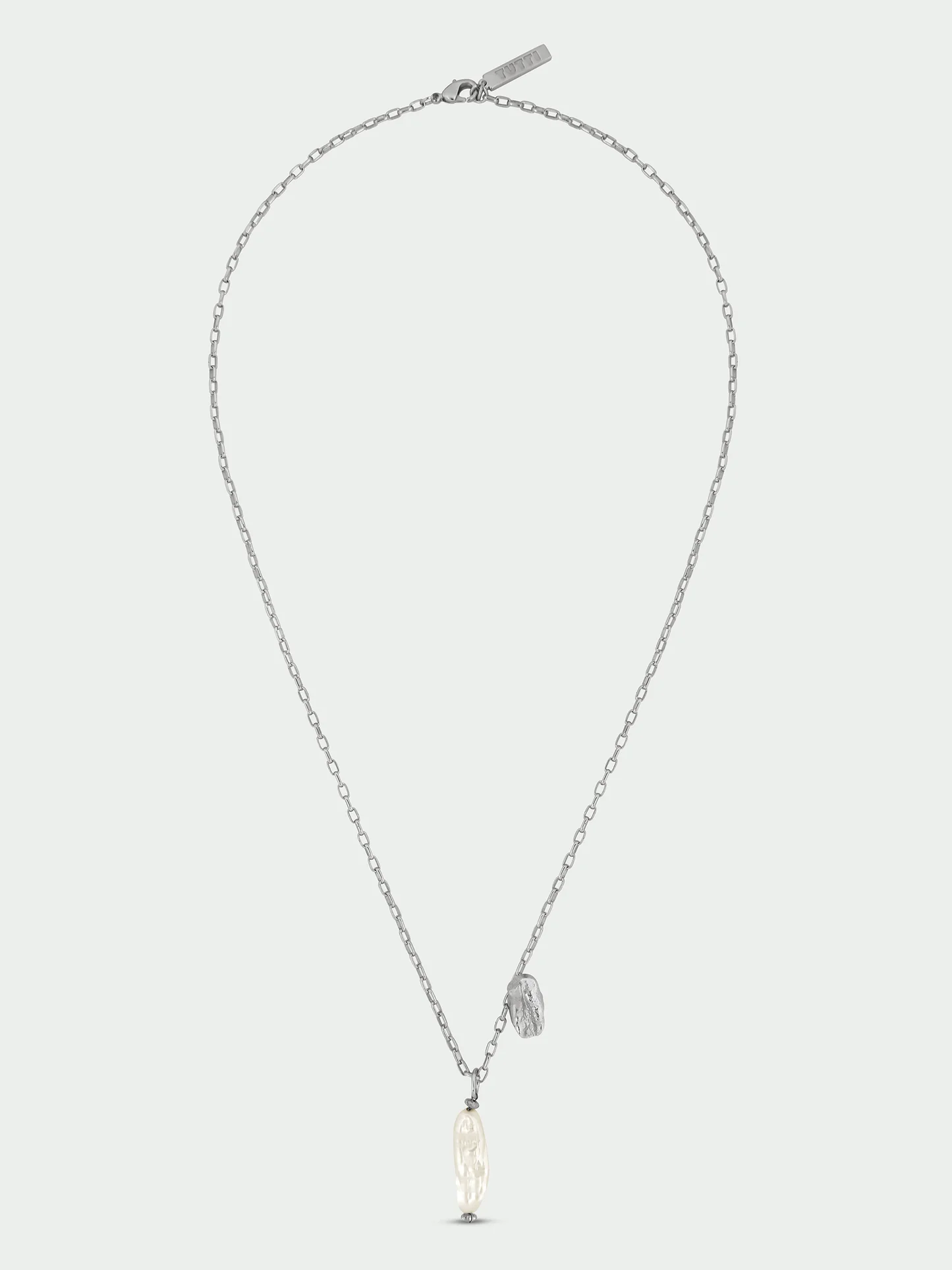 Tutti & Co Restore Necklace Silver NE837S - Image 3