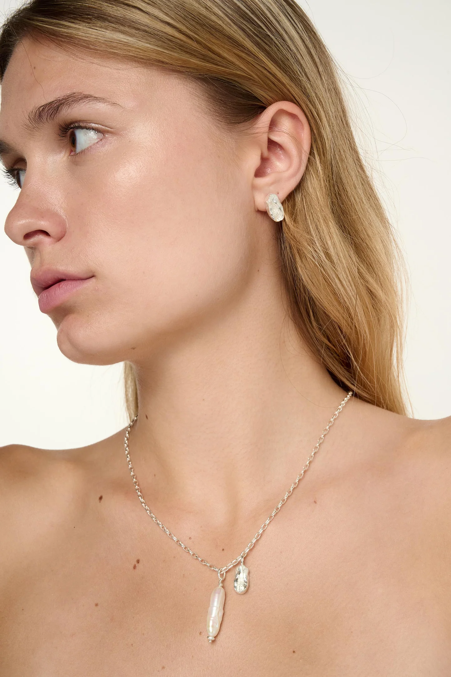 Tutti & Co Restore Necklace Silver NE837S - Image 5
