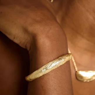 Tutti & Co Ria Bangle Gold BR738G