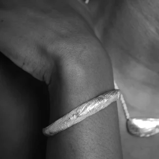 Tutti & Co Ria Bangle Silver BR738S