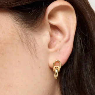 Tutti at Gifted Boston Spa - Scope Earrings Gold EA792G