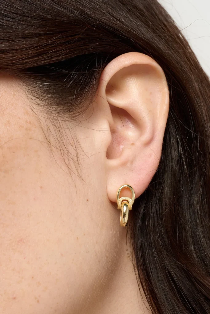 Tutti at Gifted Boston Spa - Scope Earrings Gold EA792G