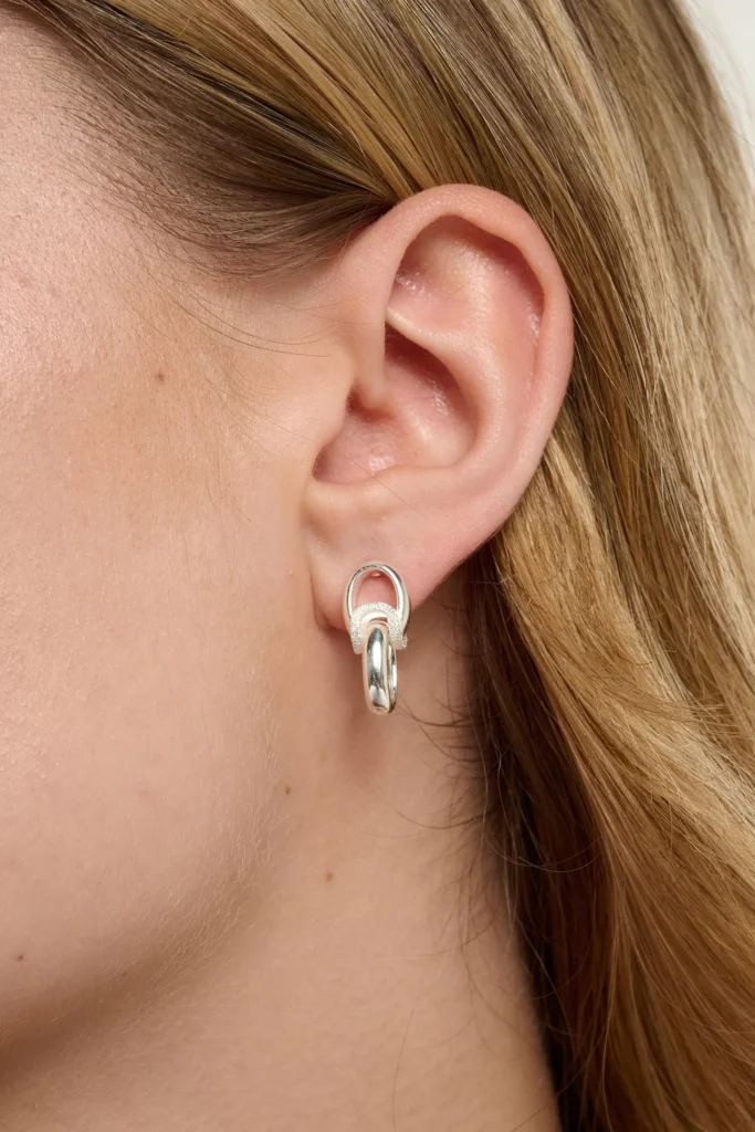 Tutti at Gifted Boston Spa - Scope Earrings Silver EA792S