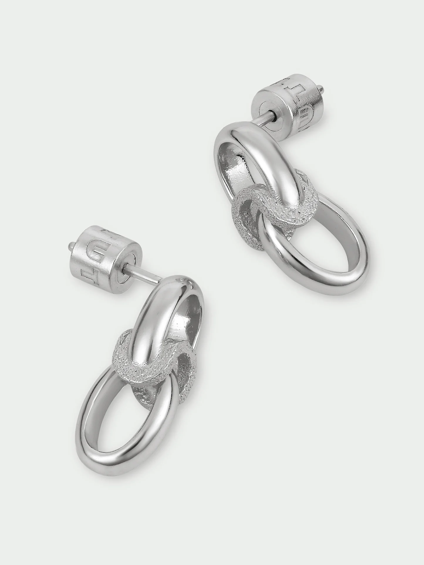 Tutti & Co Scope Earrings Silver EA792S - Image 3