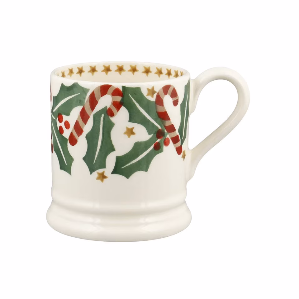 Emma Bridgewater Candy Canes 1/2 Pint Mug - Image 2