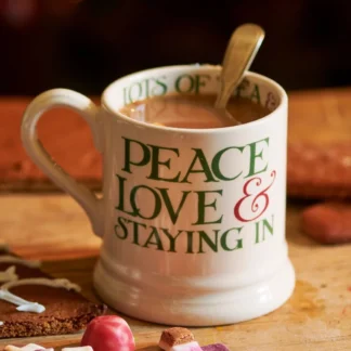 Emma Bridgewater at Gifted Boston Spa - Christmas Toast Marmalade Warm and Cosy 1/2 Pint Mug